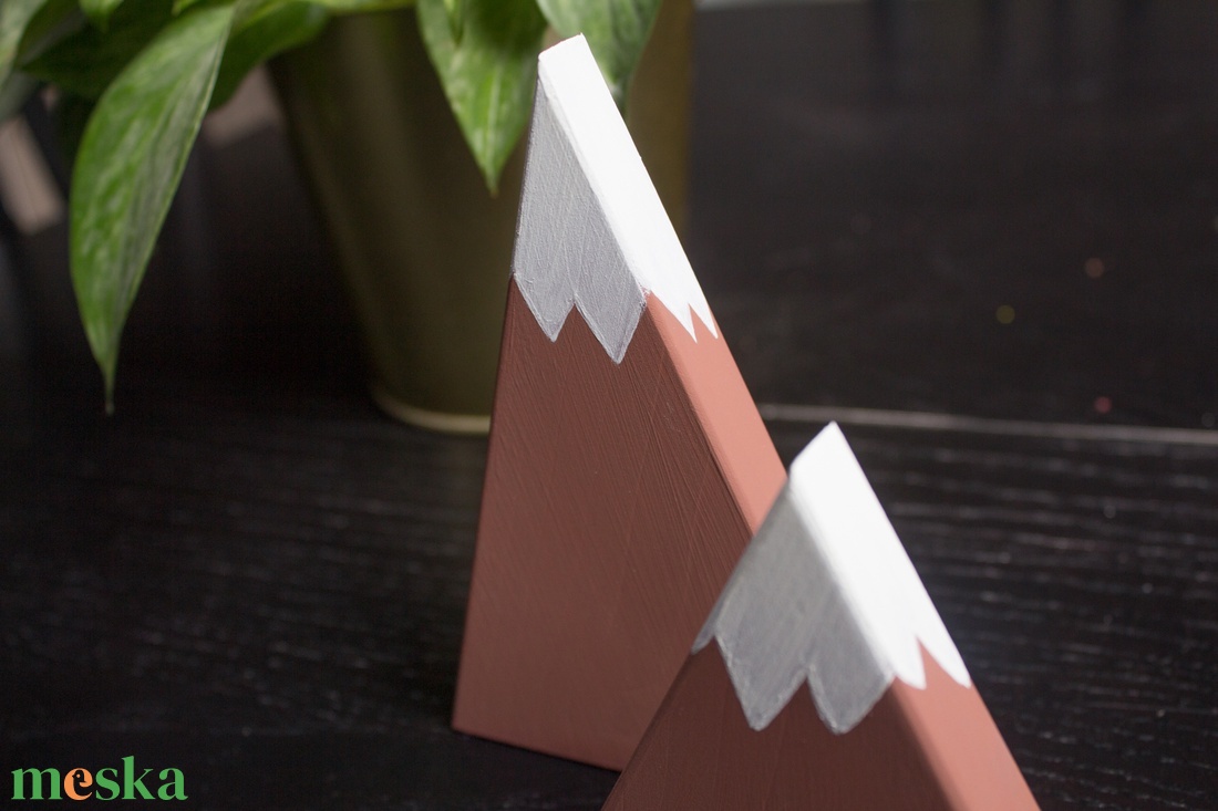 Marsbarna havas hegyecske otthondekoráció párban - otthon & életmód - dekoráció - dekoratív figurák és szobrok - Meska.hu