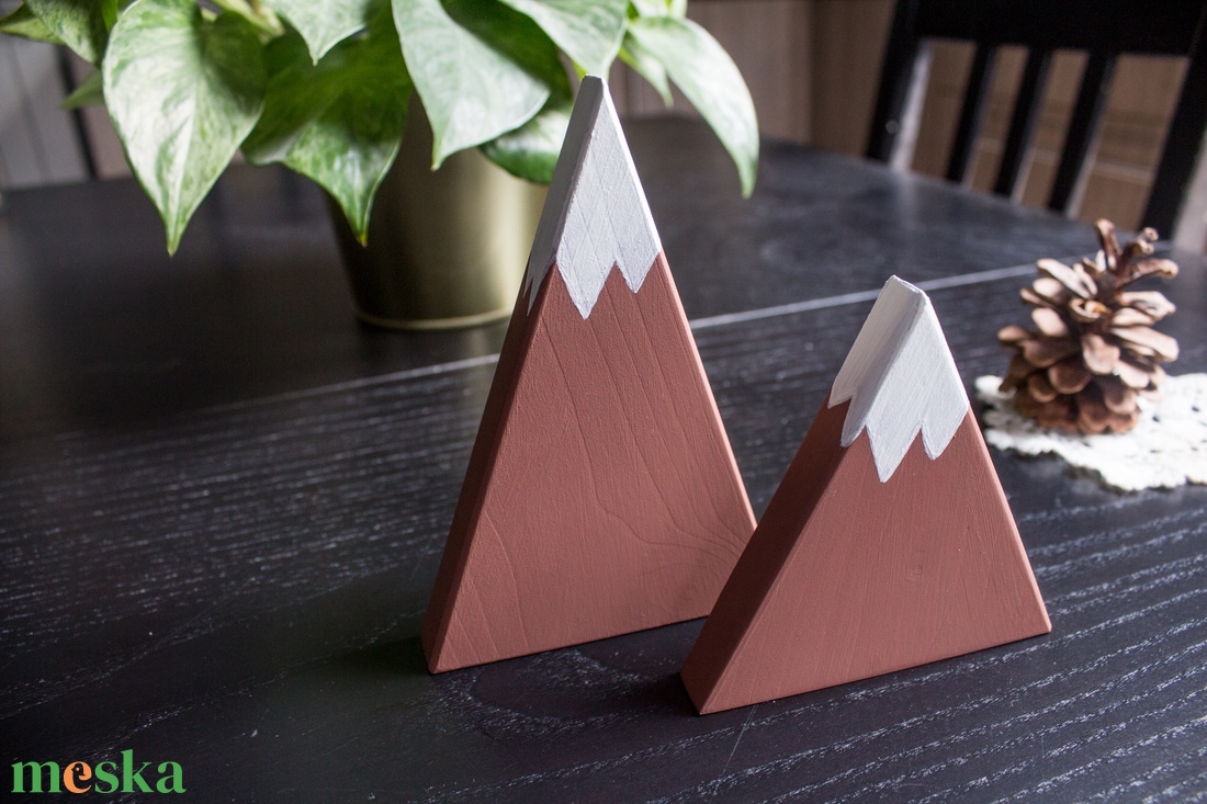 Marsbarna havas hegyecske otthondekoráció párban - otthon & életmód - dekoráció - dekoratív figurák és szobrok - Meska.hu