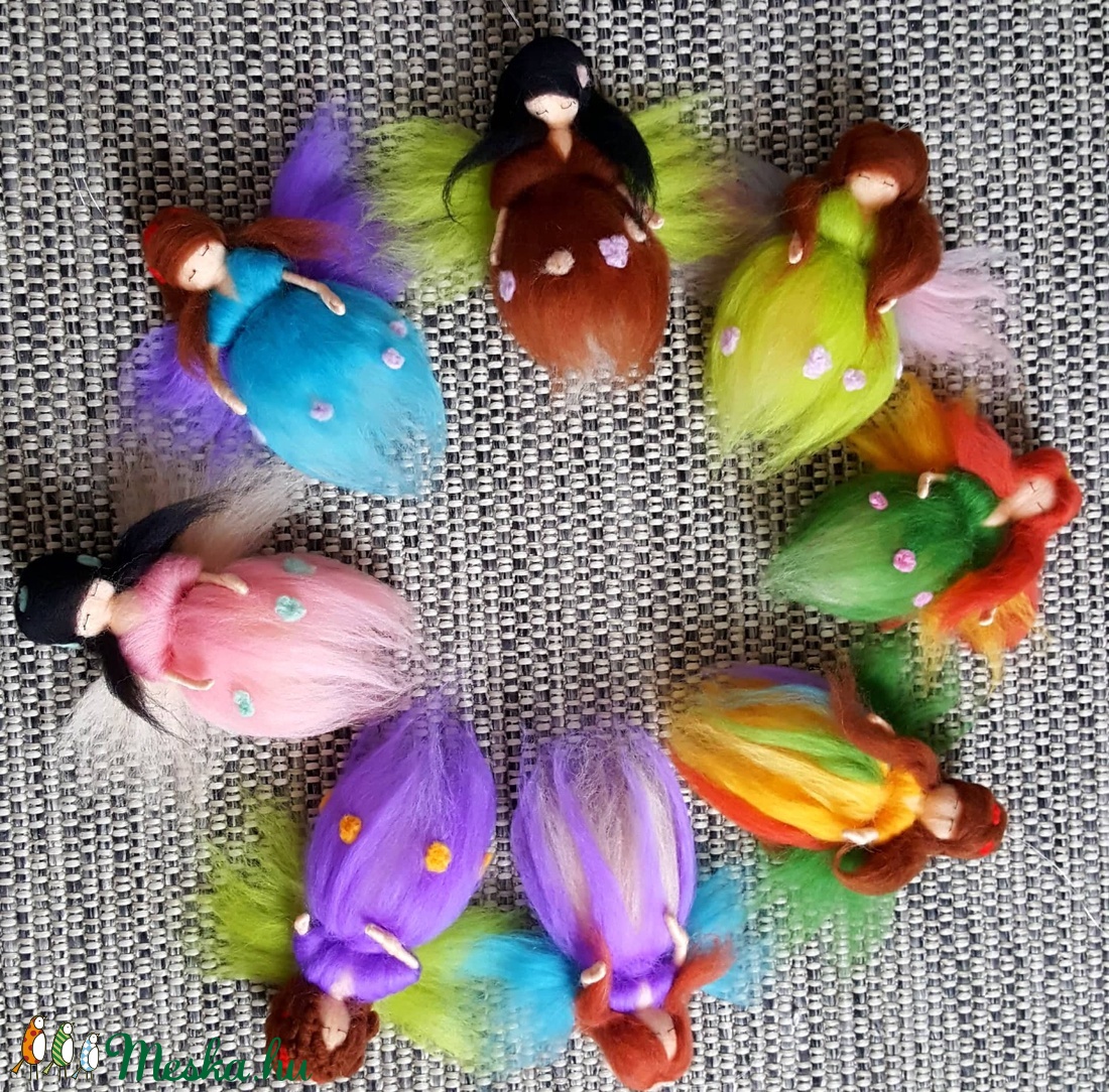 Waldorf jellegű derűfogó nemeztündér gyapjú baba 16cm - játék & sport - baba & babaház - baba - Meska.hu Waldorf jellegű derűfogó nemeztündér gyapjú baba 16cm - játék & sport - baba & babaház - baba - Meska.hu