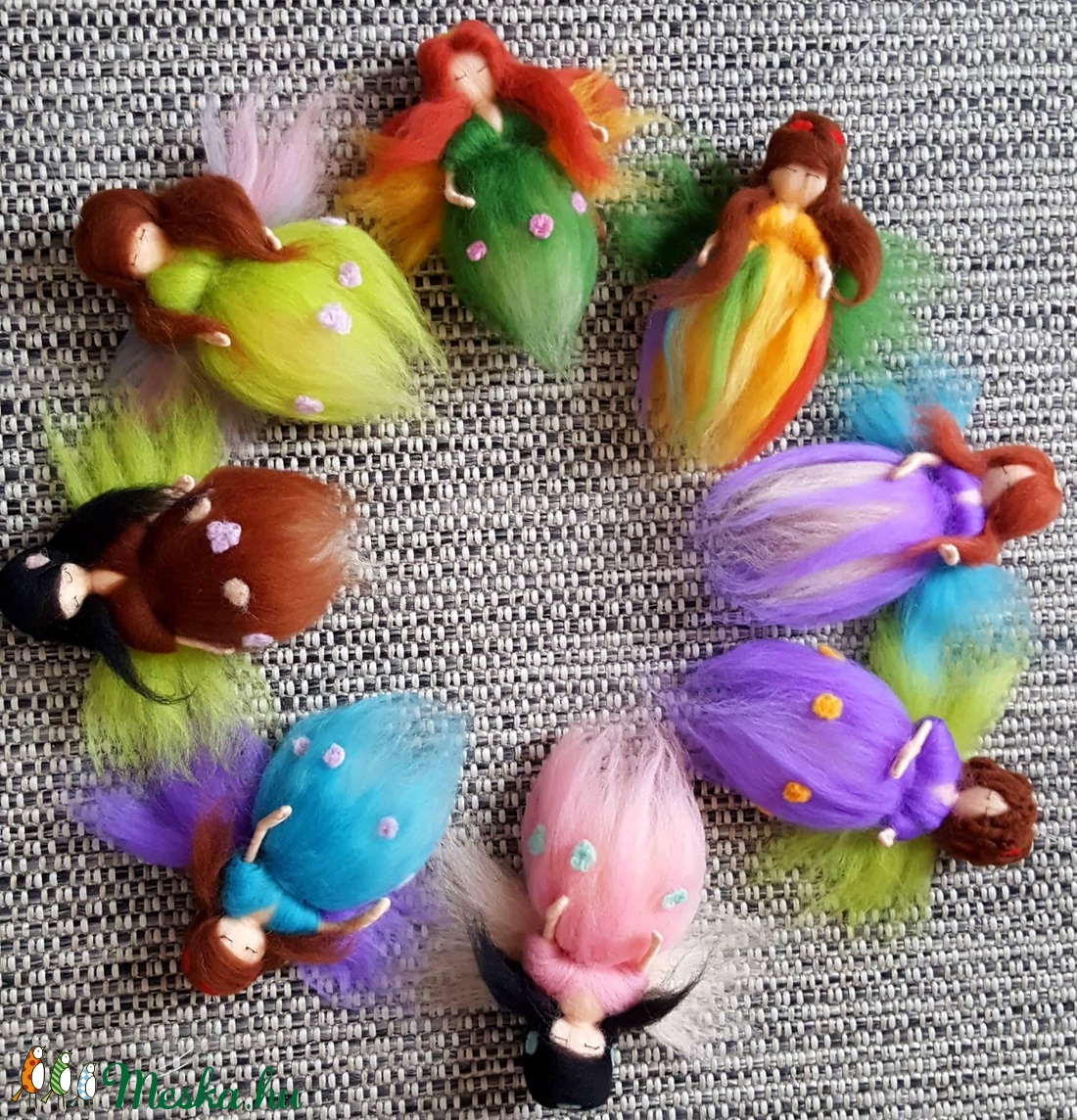 Waldorf jellegű derűfogó nemeztündér gyapjú baba 16cm - játék & sport - baba & babaház - baba - Meska.hu Waldorf jellegű derűfogó nemeztündér gyapjú baba 16cm - játék & sport - baba & babaház - baba - Meska.hu