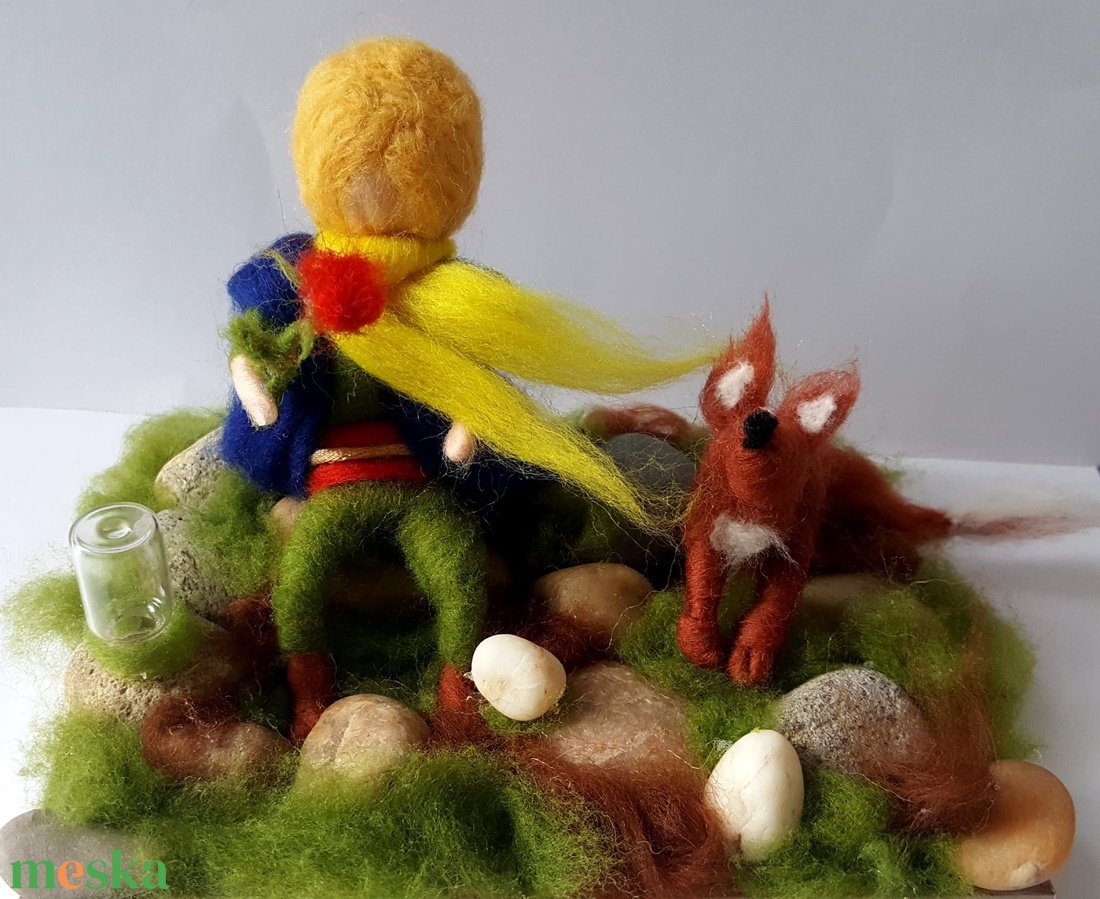 Waldorf jellegű gyapjú Kis herceg -róka dekorációs dísz ajándék - otthon & lakás - dekoráció - dísztárgy - Meska.hu Waldorf jellegű gyapjú Kis herceg -róka dekorációs dísz ajándék - otthon & lakás - dekoráció - dísztárgy - Meska.hu