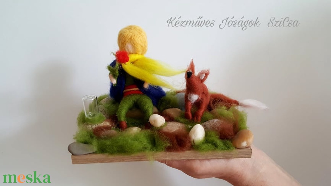 Waldorf jellegű gyapjú Kis herceg -róka dekorációs dísz ajándék - otthon & lakás - dekoráció - dísztárgy - Meska.hu Waldorf jellegű gyapjú Kis herceg -róka dekorációs dísz ajándék - otthon & lakás - dekoráció - dísztárgy - Meska.hu