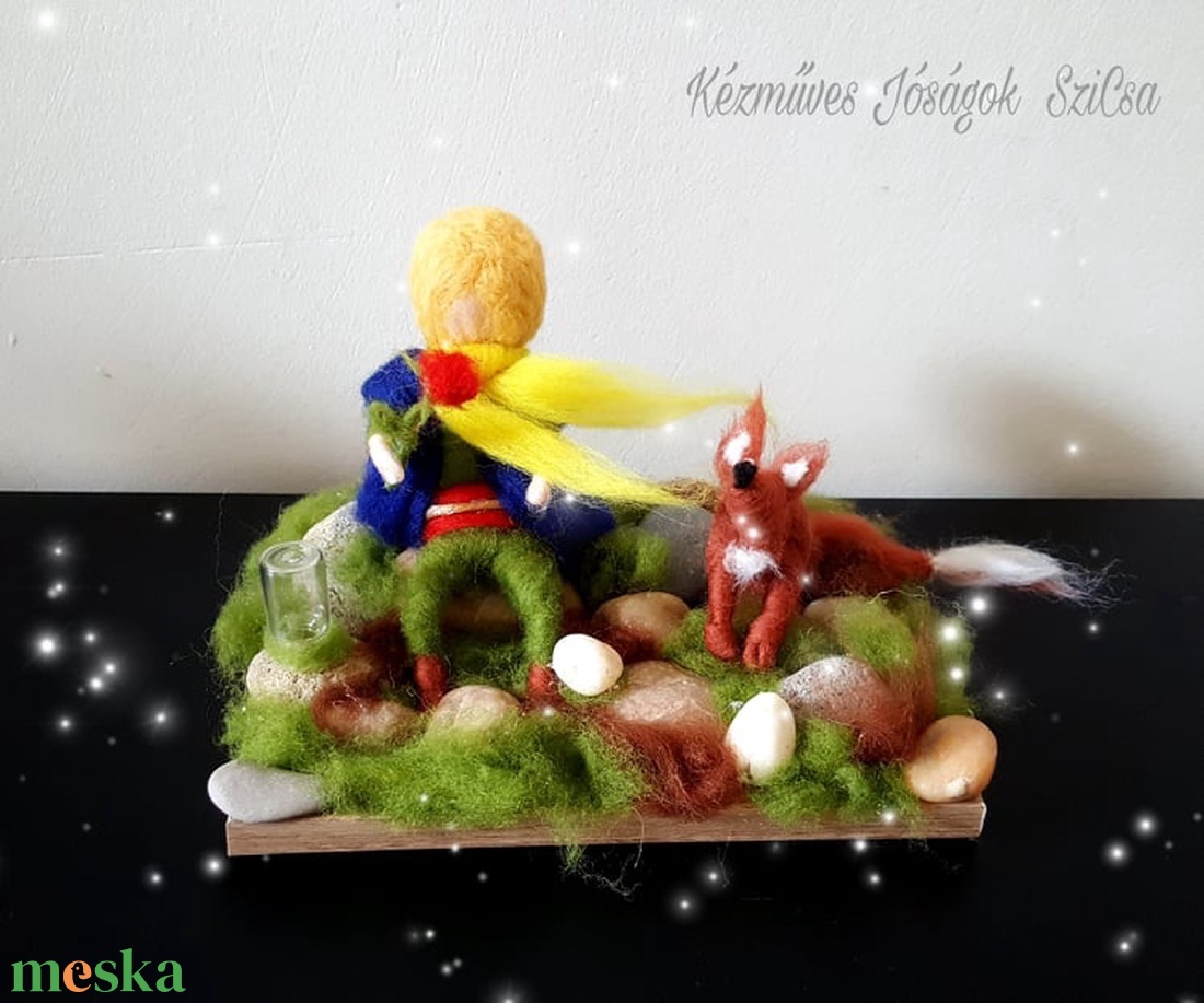 Waldorf jellegű gyapjú Kis herceg -róka dekorációs dísz ajándék - otthon & lakás - dekoráció - dísztárgy - Meska.hu Waldorf jellegű gyapjú Kis herceg -róka dekorációs dísz ajándék - otthon & lakás - dekoráció - dísztárgy - Meska.hu