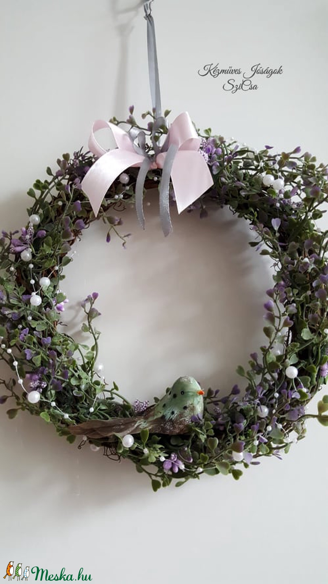 Tavaszi madaras letisztult természetes ajtódísz ajtókopogtató 25 cm - otthon & életmód - dekoráció - Meska.hu Tavaszi madaras letisztult természetes ajtódísz ajtókopogtató 25 cm - otthon & életmód - dekoráció - Meska.hu