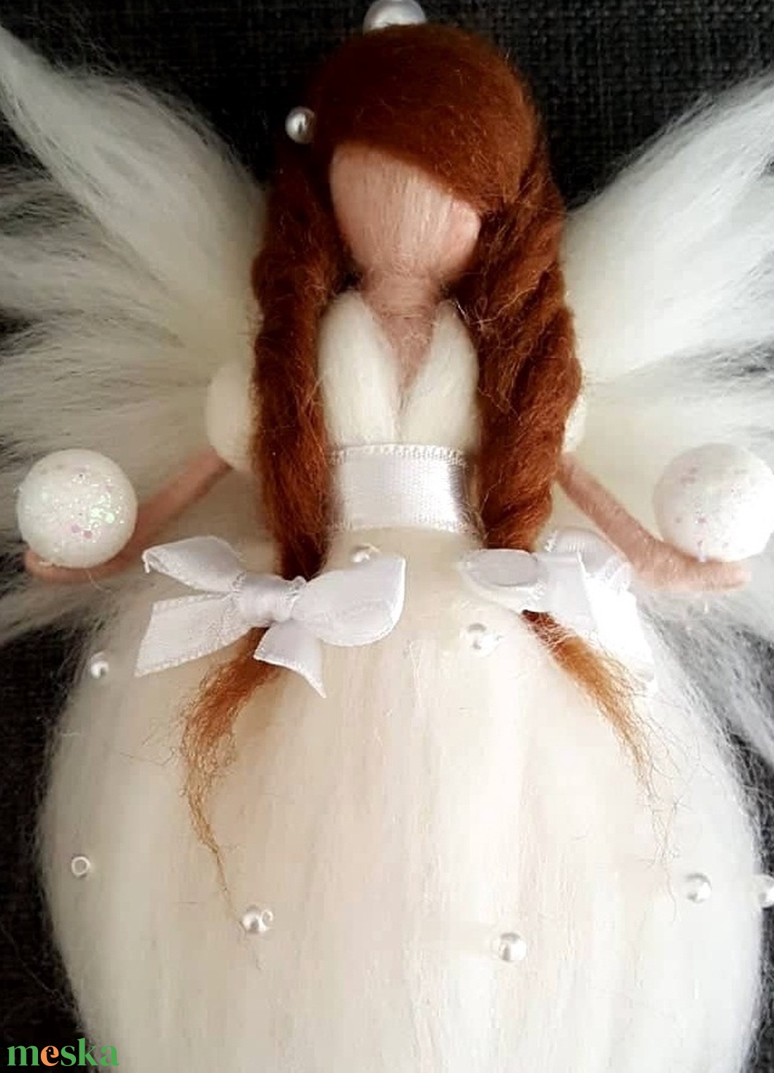 Waldorf tűnemezelt karácsonyi  gyapjú angyal 16 cm - karácsony - karácsonyi lakásdekoráció - karácsonyi manók, figurák - Meska.hu Waldorf tűnemezelt karácsonyi  gyapjú angyal 16 cm - karácsony - karácsonyi lakásdekoráció - karácsonyi manók, figurák - Meska.hu