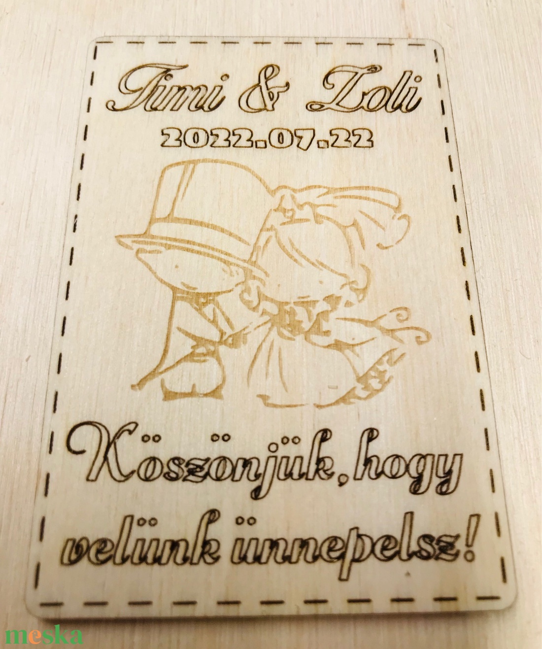 Esküvői Köszönet ajándék hűtőmágnes - esküvő - emlék & ajándék - köszönőajándék - Meska.hu Esküvői Köszönet ajándék hűtőmágnes - esküvő - emlék & ajándék - köszönőajándék - Meska.hu