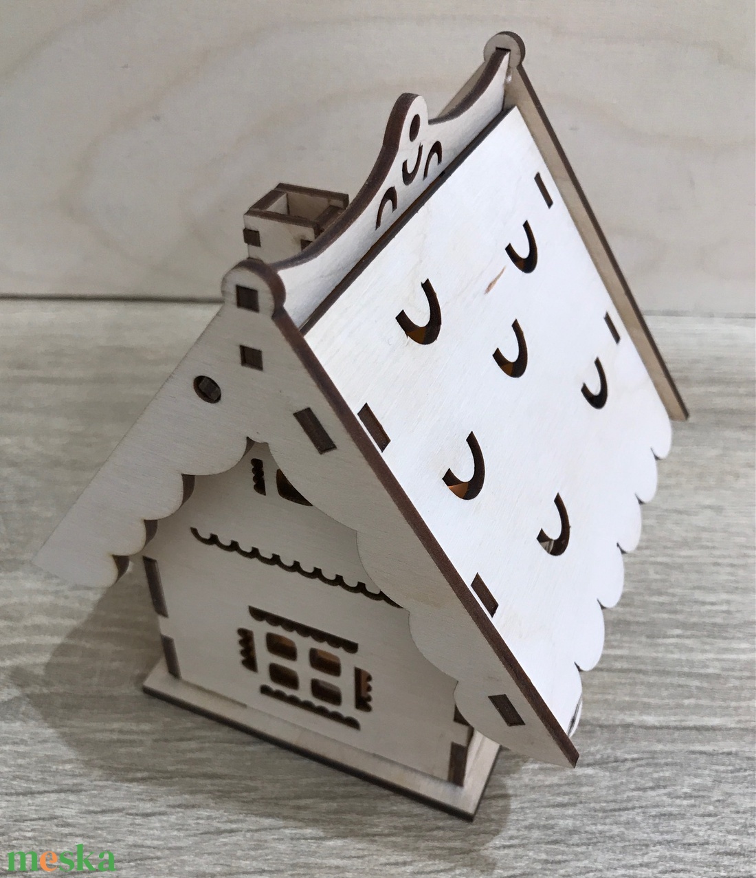 Karácsonyi Házikó alakú lámpácska - karácsony - karácsonyi lakásdekoráció - karácsonyfadíszek - Meska.hu Karácsonyi Házikó alakú lámpácska - karácsony - karácsonyi lakásdekoráció - karácsonyfadíszek - Meska.hu