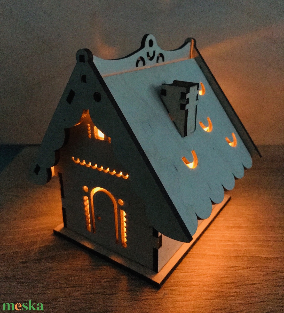 Karácsonyi Házikó alakú lámpácska - karácsony - karácsonyi lakásdekoráció - karácsonyfadíszek - Meska.hu Karácsonyi Házikó alakú lámpácska - karácsony - karácsonyi lakásdekoráció - karácsonyfadíszek - Meska.hu