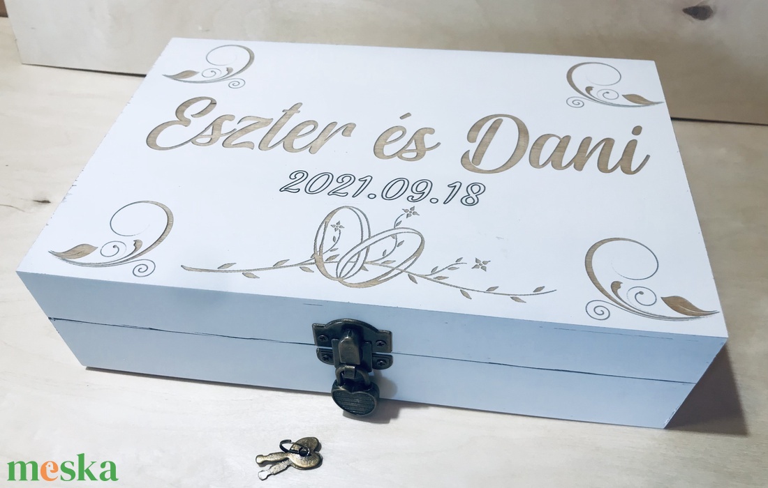 Esküvői Időkapszula doboz - esküvő - emlék & ajándék - nászajándék - nászajándék gyűjtők - Meska.hu Esküvői Időkapszula doboz - esküvő - emlék & ajándék - nászajándék - nászajándék gyűjtők - Meska.hu