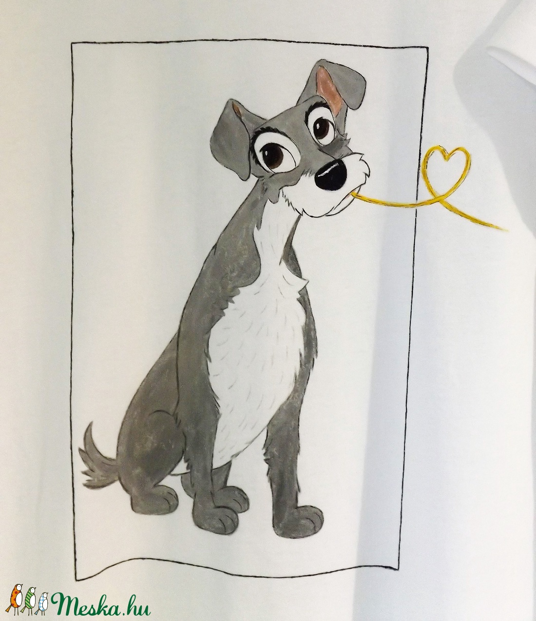 Páros póló kutyabarátoknak - ruha & divat - férfi ruha - póló - Meska.hu