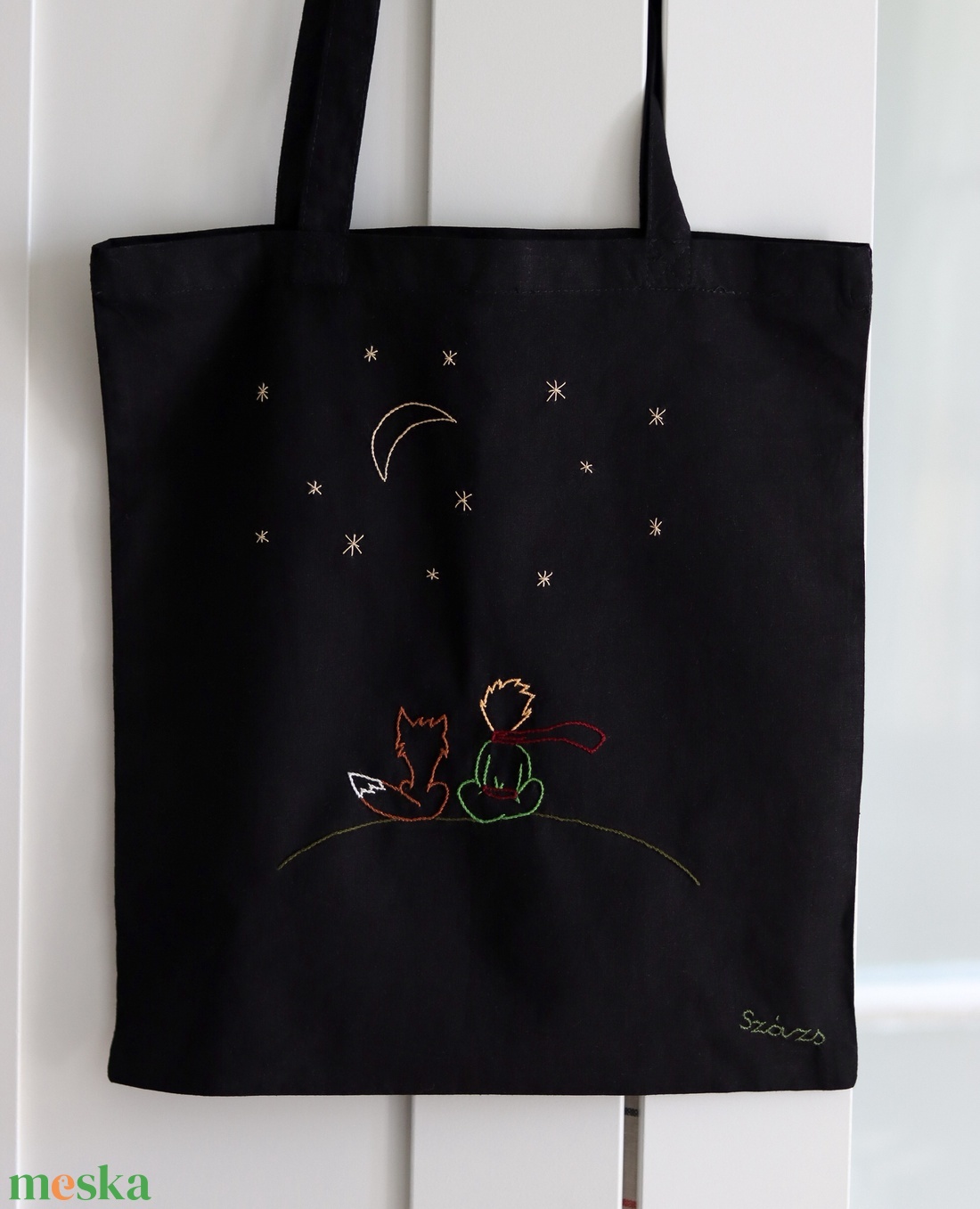 A kis herceg - hímzett vászontáska - táska & tok - bevásárlás & shopper táska - shopper, textiltáska, szatyor - Meska.hu A kis herceg - hímzett vászontáska - táska & tok - bevásárlás & shopper táska - shopper, textiltáska, szatyor - Meska.hu