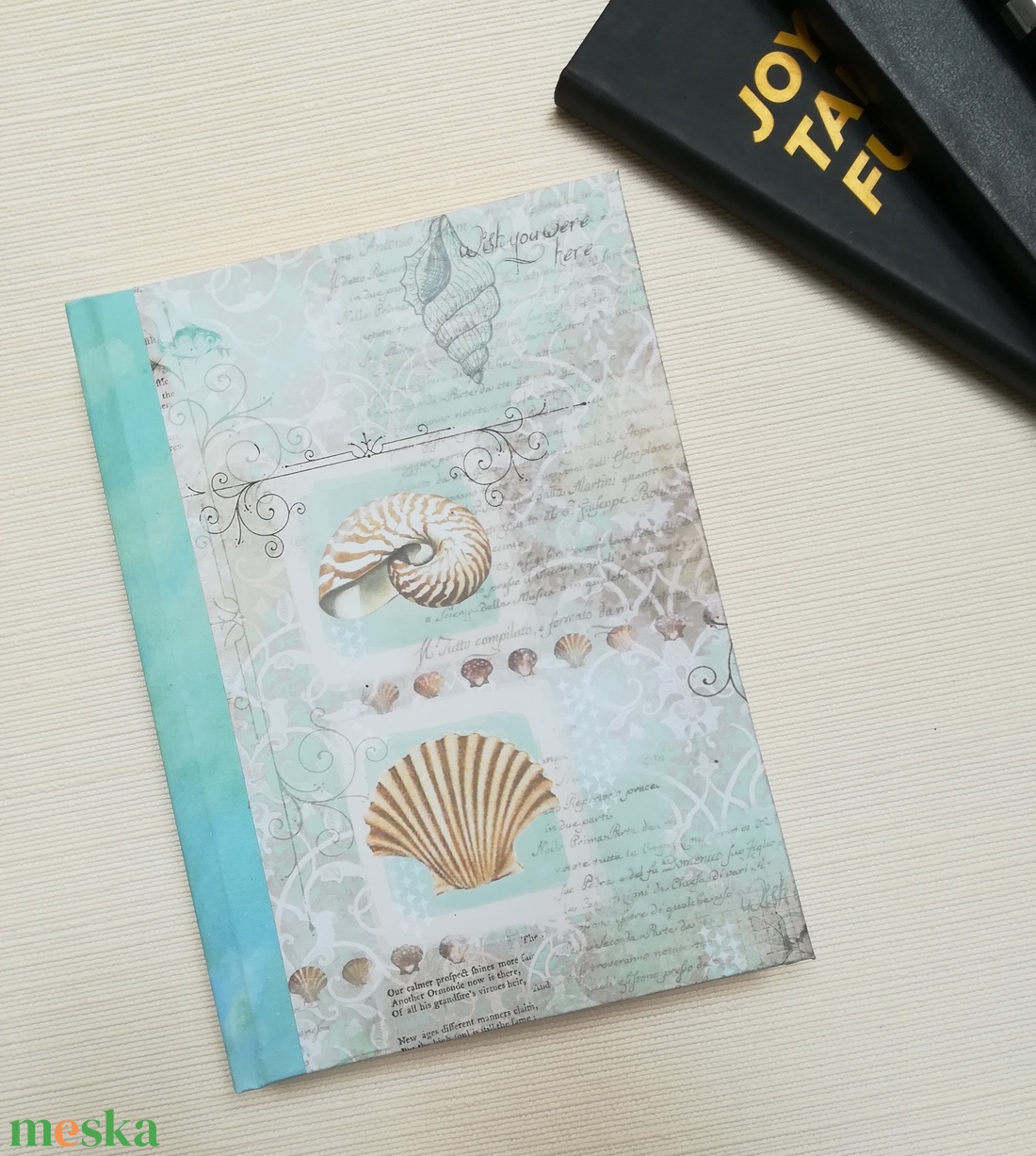 Nautilus csiga -Egyedi napló tengerparti hangulatban - otthon & életmód - papír, írószer - jegyzetfüzet & napló - Meska.hu Nautilus csiga -Egyedi napló tengerparti hangulatban - otthon & életmód - papír, írószer - jegyzetfüzet & napló - Meska.hu