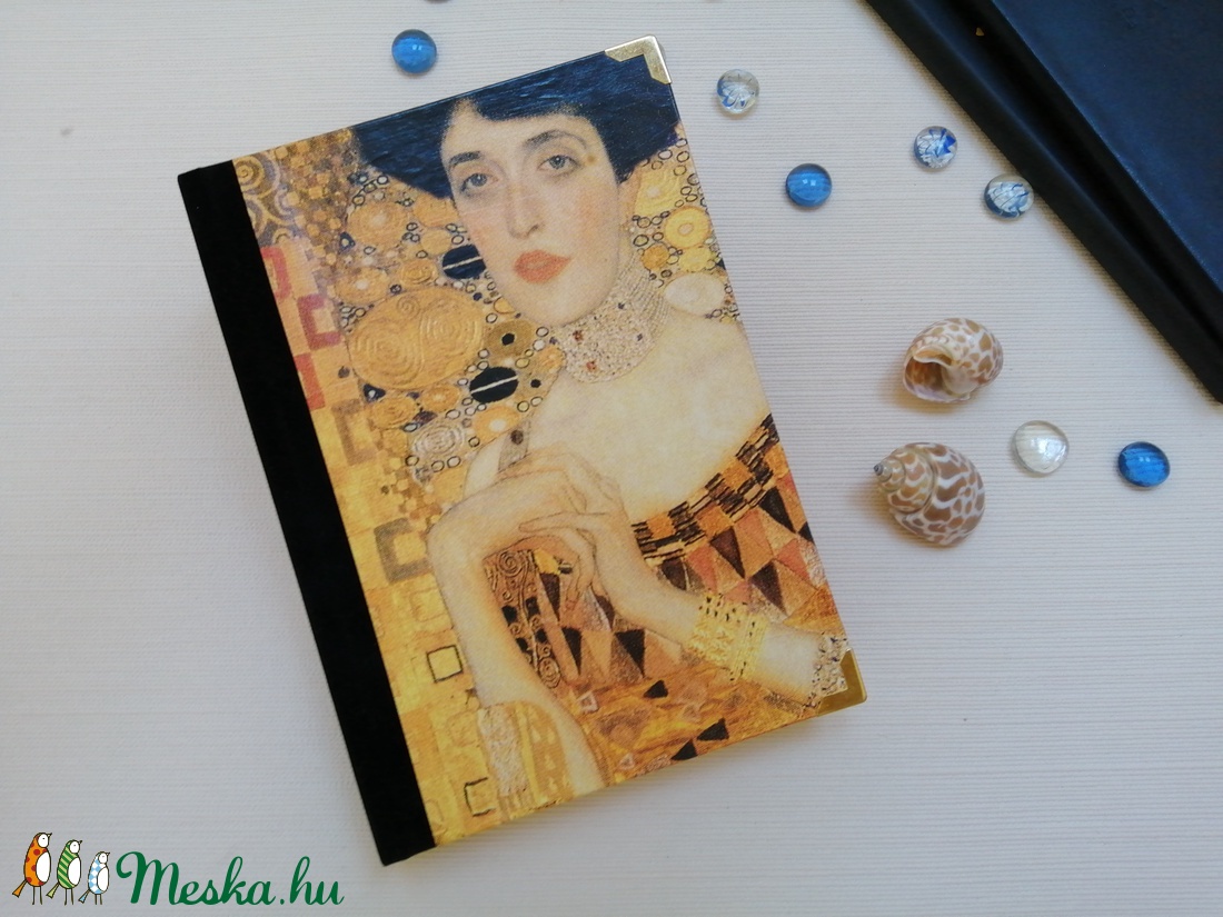 Klimt Hölgyei - Egyedi napló szecessziós stílusban - otthon & életmód - papír, írószer - jegyzetfüzet & napló - Meska.hu Klimt Hölgyei - Egyedi napló szecessziós stílusban - otthon & életmód - papír, írószer - jegyzetfüzet & napló - Meska.hu