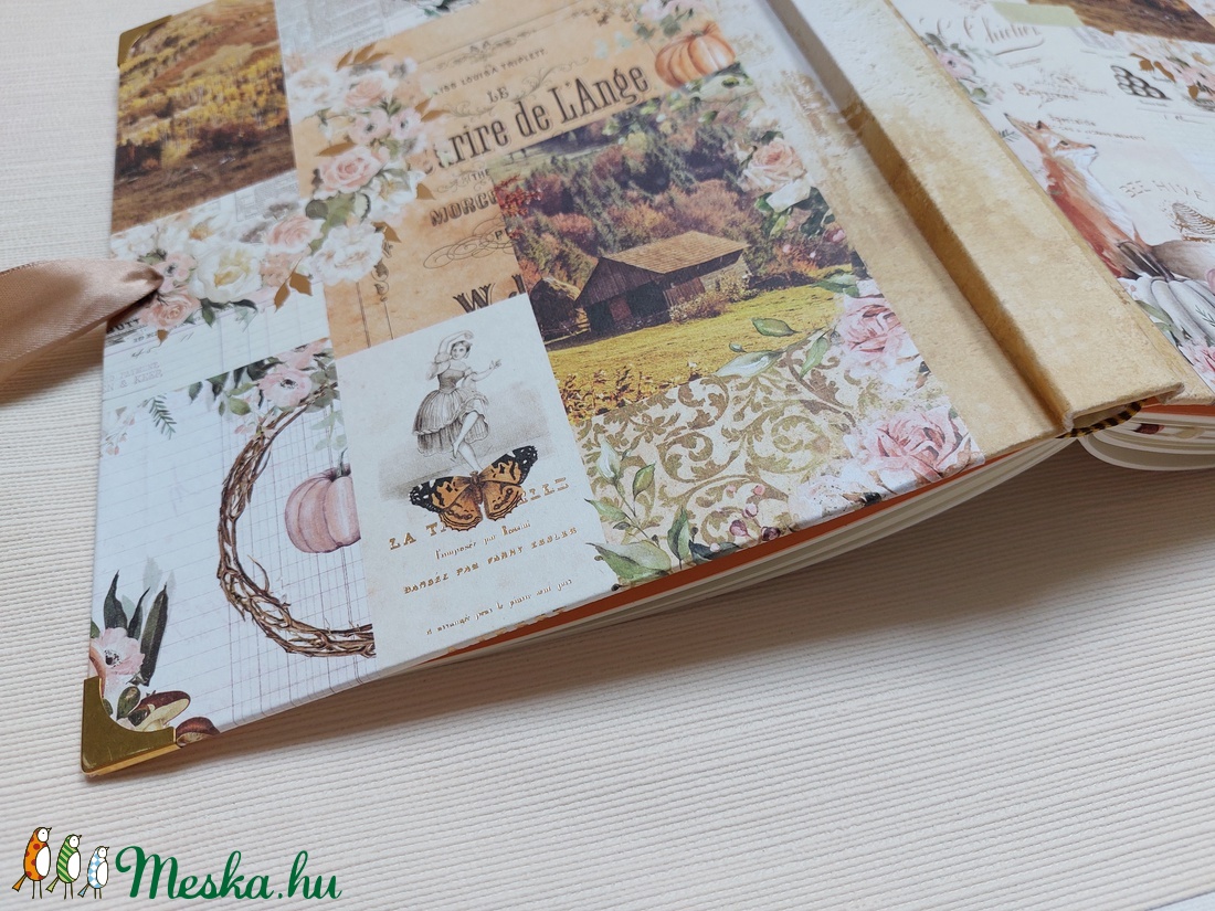 Őszies, arannyal nyomott A/4 méretű album, rajzkönyv Rókával - esküvő - emlék & ajándék - vendégkönyv - Meska.hu Őszies, arannyal nyomott A/4 méretű album, rajzkönyv Rókával - esküvő - emlék & ajándék - vendégkönyv - Meska.hu