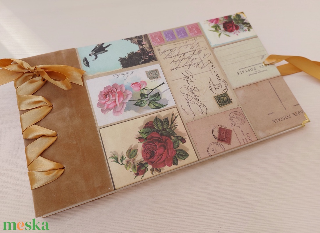 Vintage Rose fotóalbum, emlékkönyv - esküvő - emlék & ajándék - szülőköszöntő ajándék - Meska.hu Vintage Rose fotóalbum, emlékkönyv - esküvő - emlék & ajándék - szülőköszöntő ajándék - Meska.hu