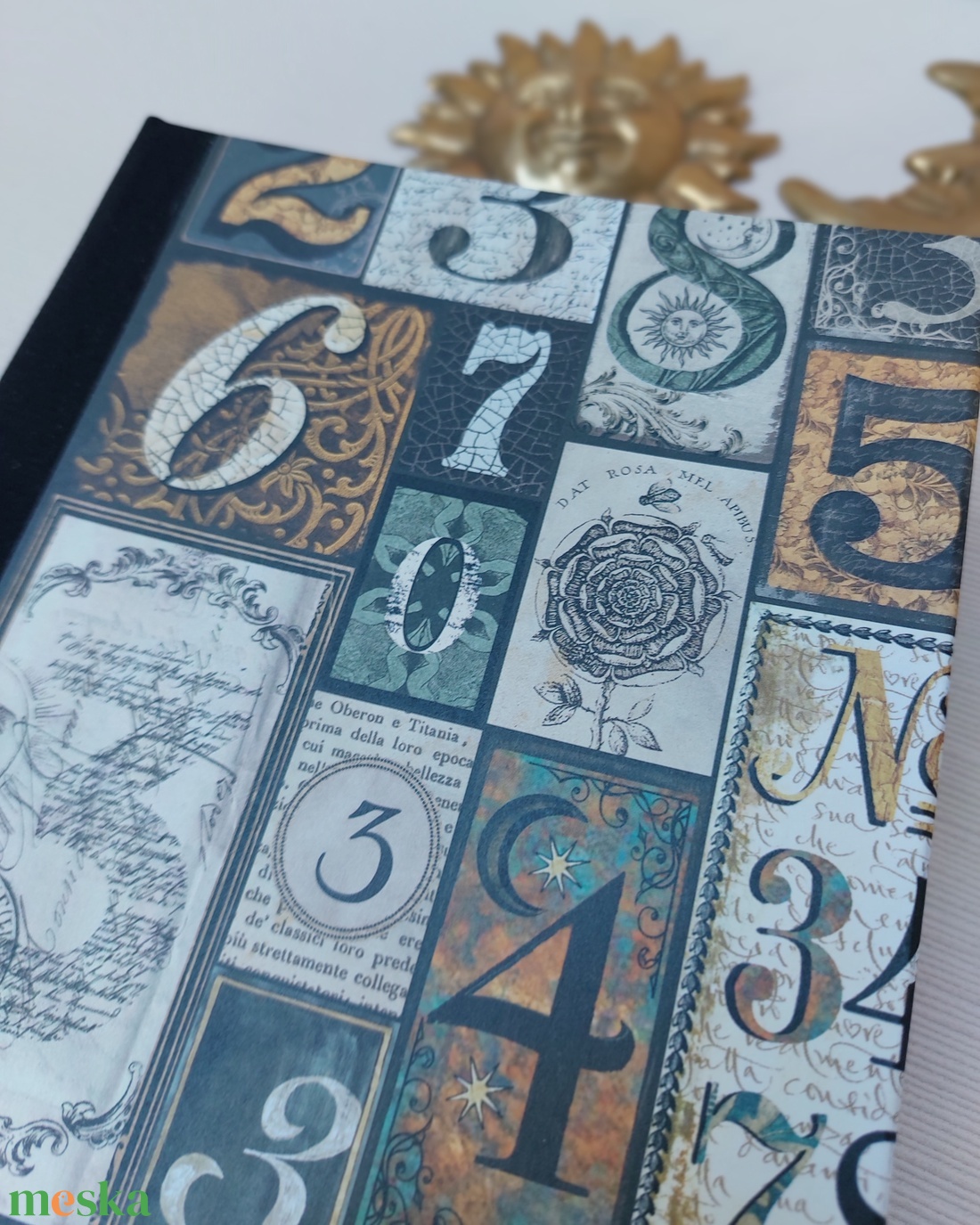 Vintage Numbers, egyedi napló - otthon & életmód - papír, írószer - jegyzetfüzet & napló - Meska.hu Vintage Numbers, egyedi napló - otthon & életmód - papír, írószer - jegyzetfüzet & napló - Meska.hu