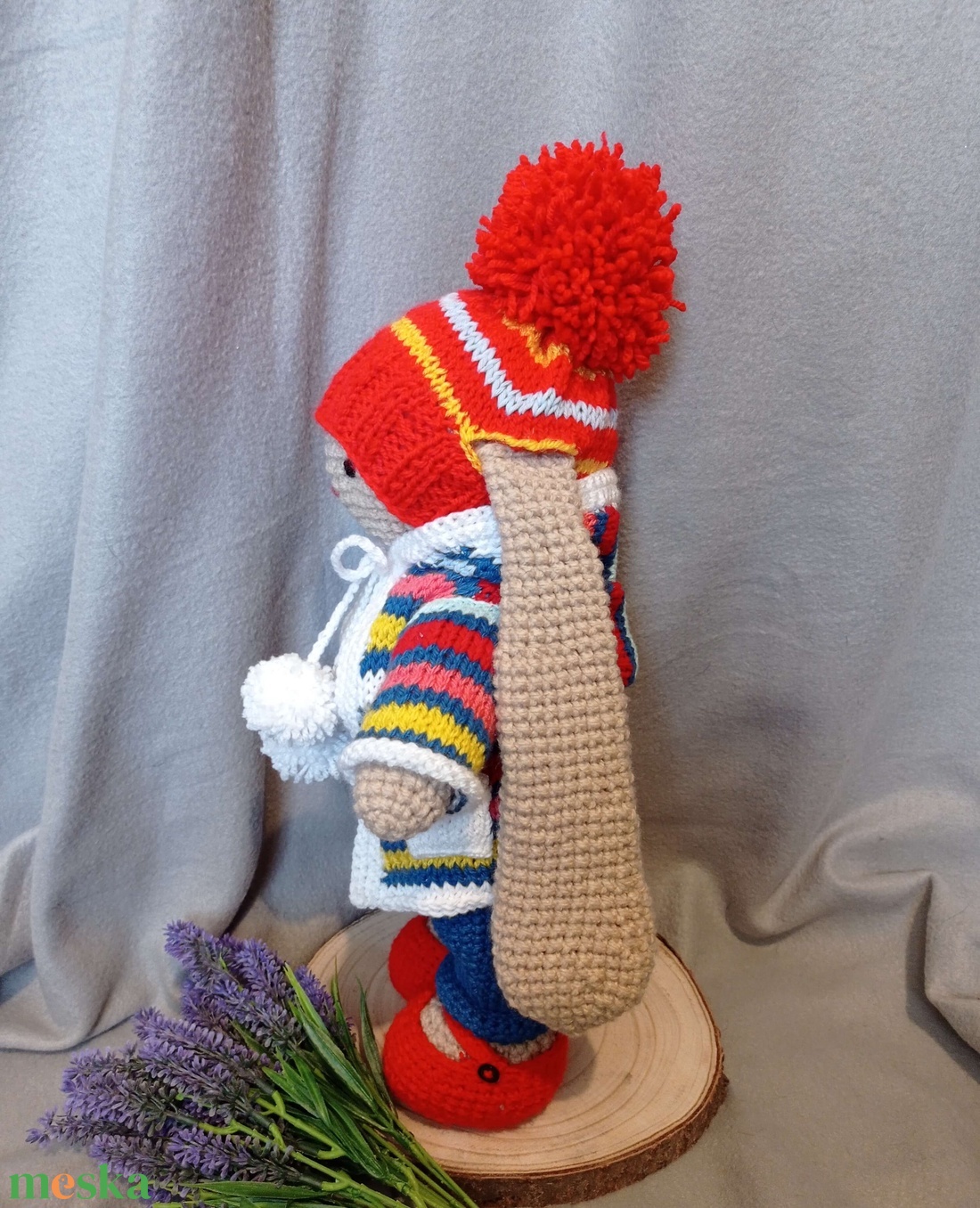Öltöztethető amigurumi nyuszi - játék & sport - plüssállat & játékfigura - nyuszi - Meska.hu
