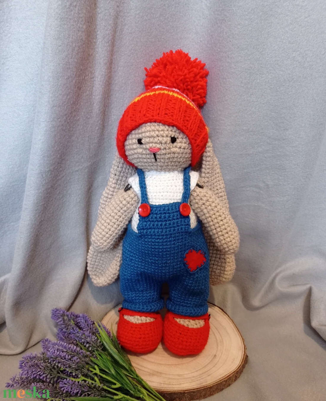 Öltöztethető amigurumi nyuszi - játék & sport - plüssállat & játékfigura - nyuszi - Meska.hu