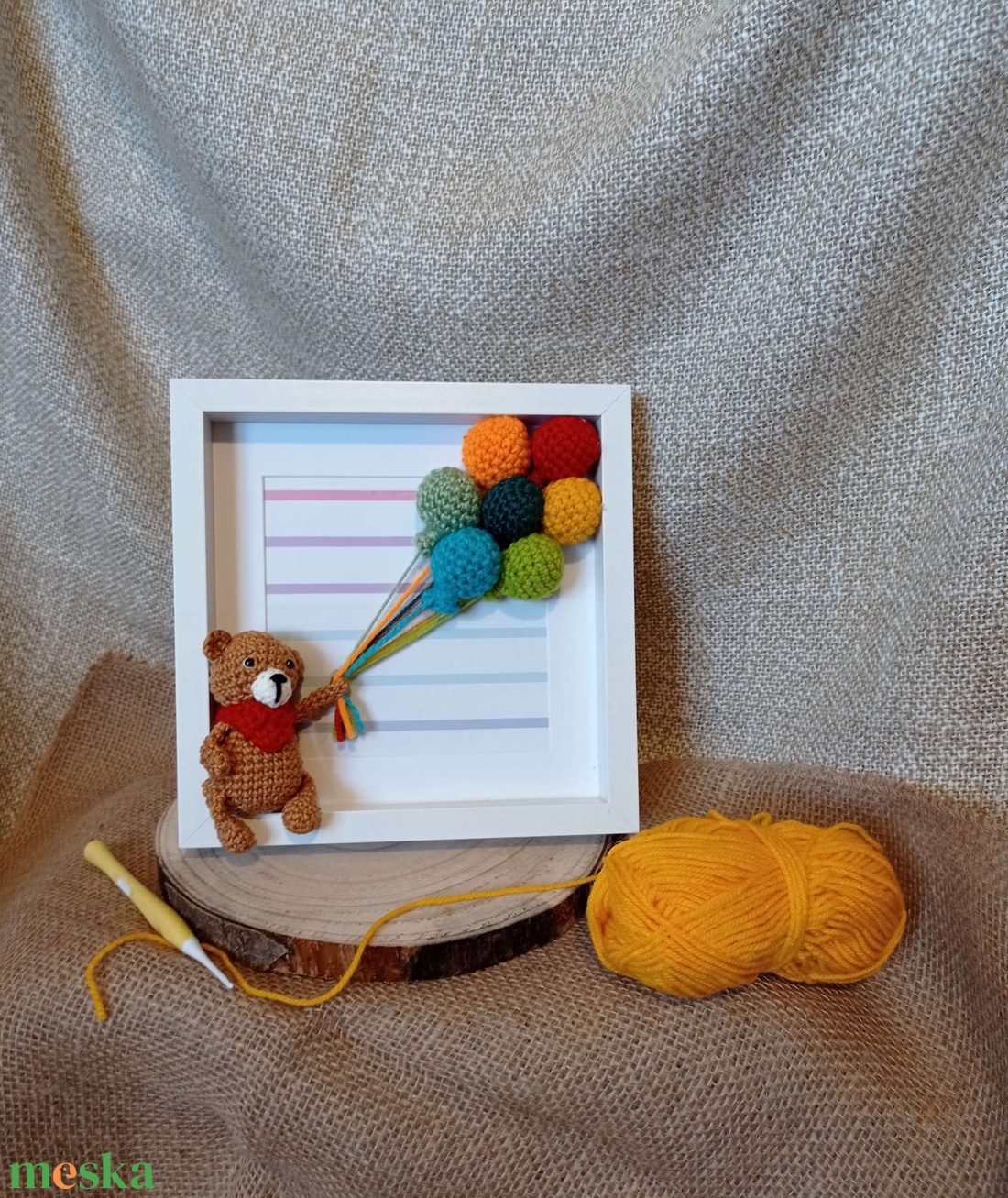 Horgolt macis babaköszöntő lufival - otthon & életmód - babaszoba, gyerekszoba - babaszoba dekoráció - Meska.hu Horgolt macis babaköszöntő lufival - otthon & életmód - babaszoba, gyerekszoba - babaszoba dekoráció - Meska.hu
