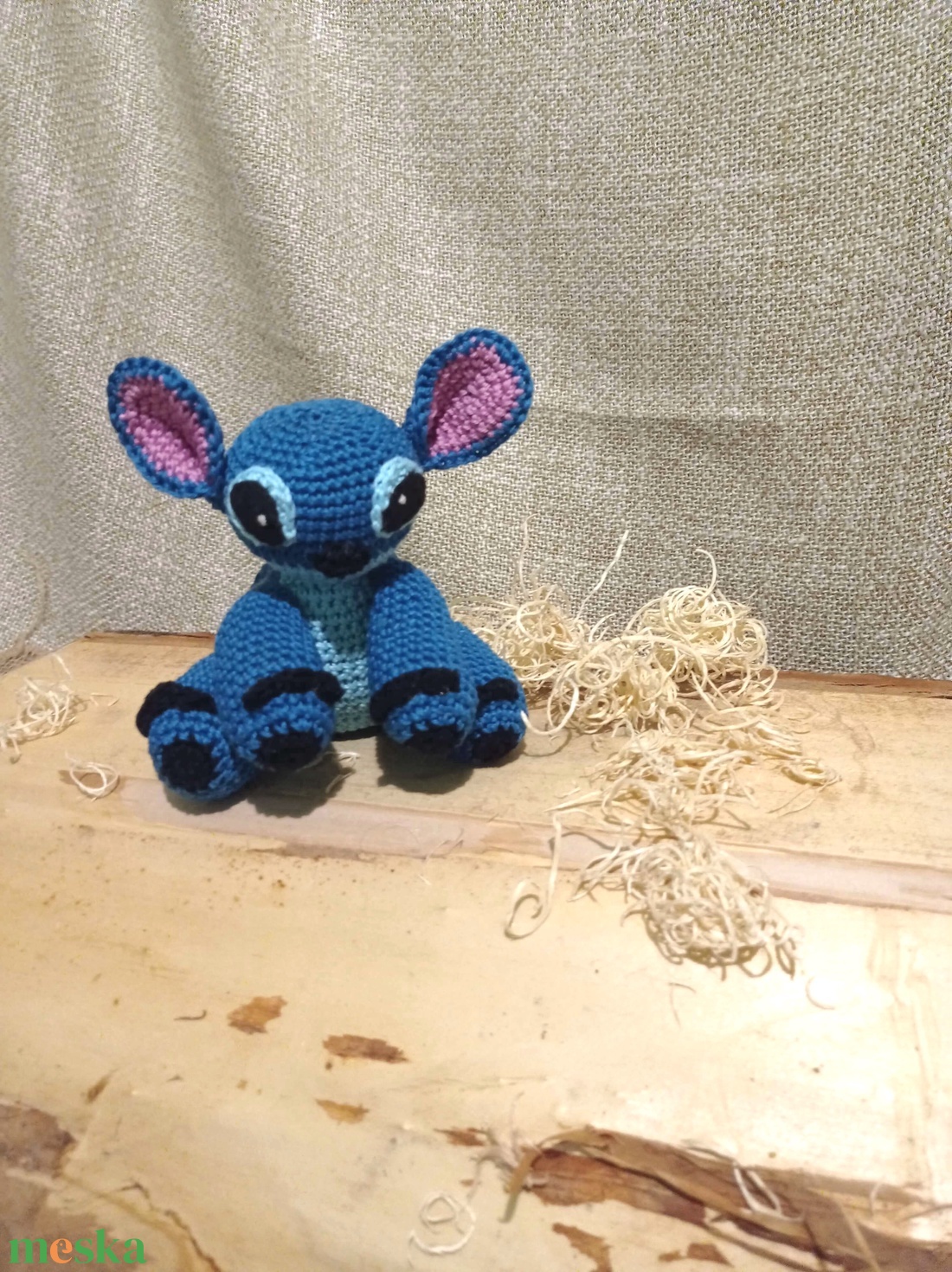Stitch horgolt figura - játék & sport - plüssállat & játékfigura - plüss mesefigurák - Meska.hu Stitch horgolt figura - játék & sport - plüssállat & játékfigura - plüss mesefigurák - Meska.hu