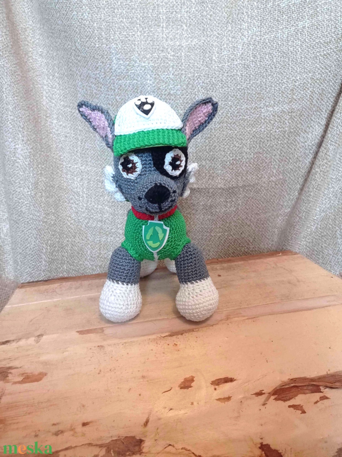 Mancs őrjárat-Rocky horgolt figura - játék & sport - plüssállat & játékfigura - kutya - Meska.hu Mancs őrjárat-Rocky horgolt figura - játék & sport - plüssállat & játékfigura - kutya - Meska.hu