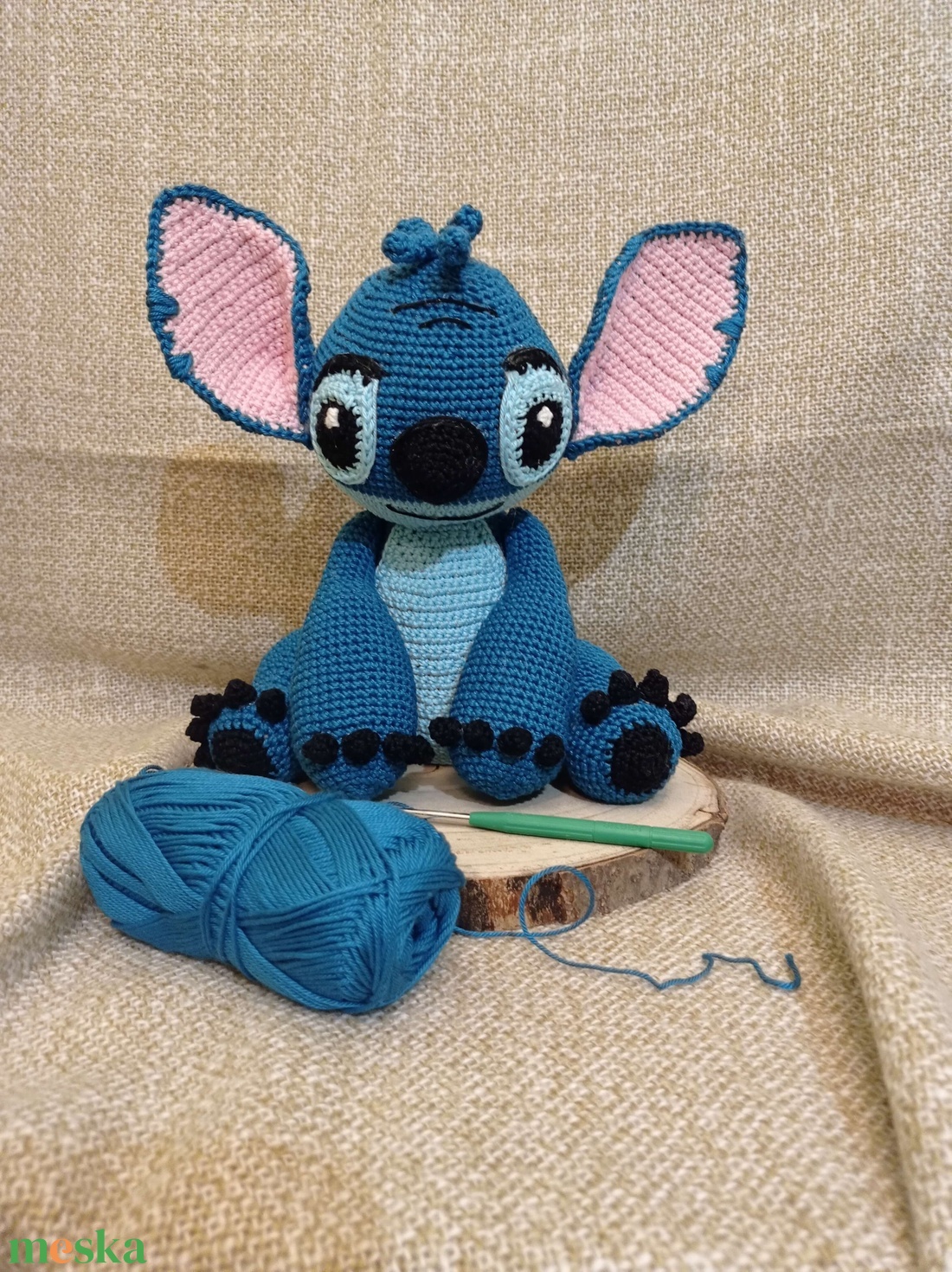 Stitch horgolt figura - játék & sport - plüssállat & játékfigura - plüss mesefigurák - Meska.hu Stitch horgolt figura - játék & sport - plüssállat & játékfigura - plüss mesefigurák - Meska.hu
