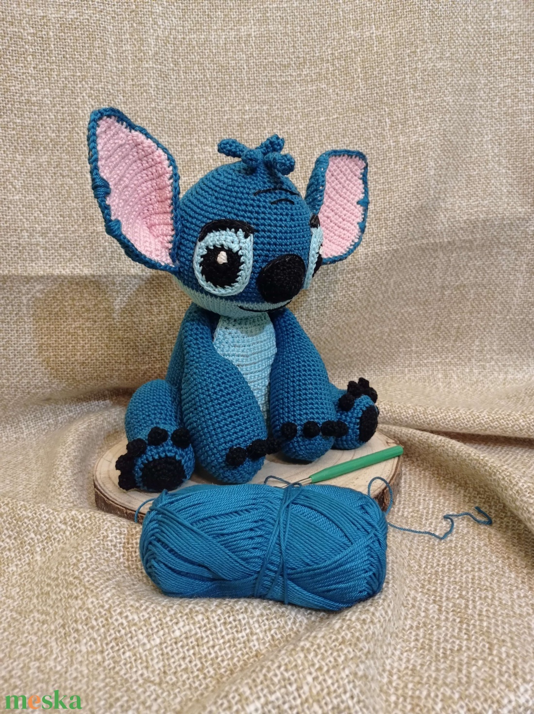 Stitch horgolt figura - játék & sport - plüssállat & játékfigura - plüss mesefigurák - Meska.hu Stitch horgolt figura - játék & sport - plüssállat & játékfigura - plüss mesefigurák - Meska.hu