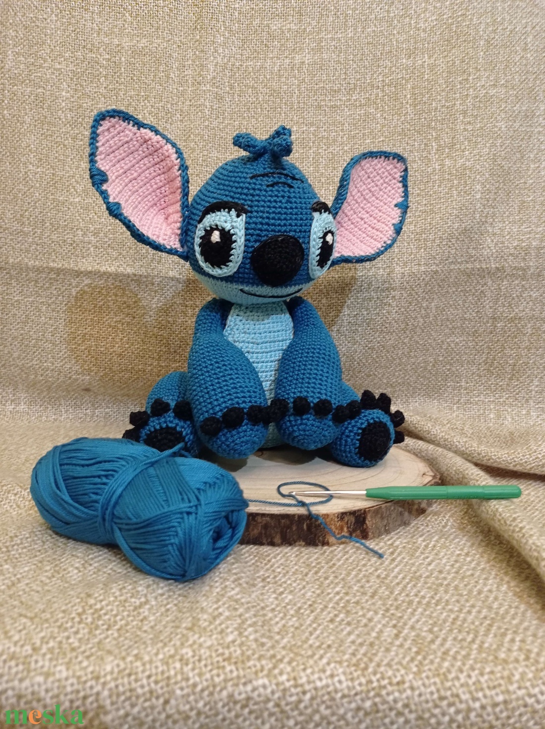 Stitch horgolt figura - játék & sport - plüssállat & játékfigura - plüss mesefigurák - Meska.hu Stitch horgolt figura - játék & sport - plüssállat & játékfigura - plüss mesefigurák - Meska.hu