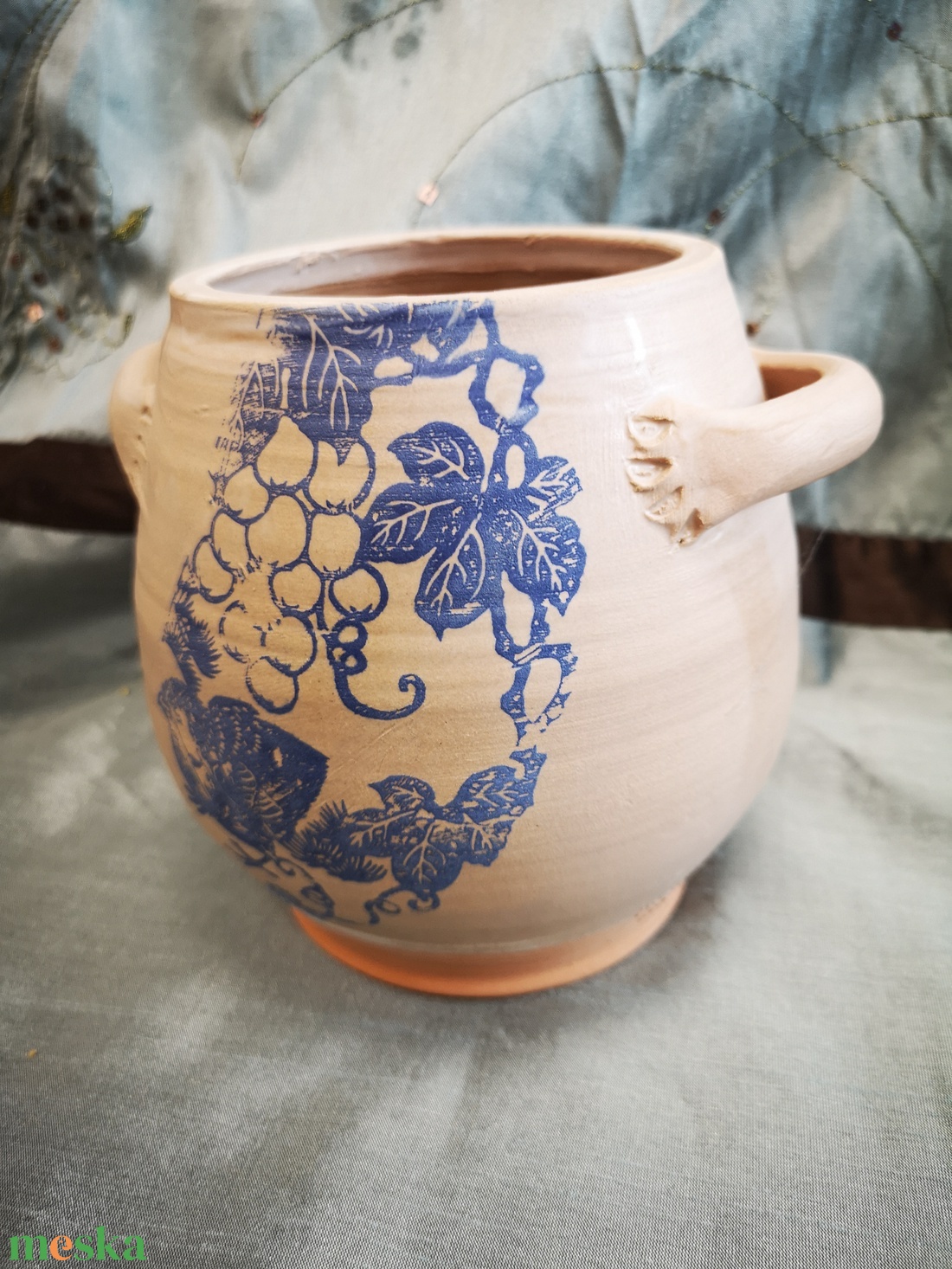 Füles edényke  - otthon & életmód - dekoráció - asztal és polc dekoráció - dekorációs tál, tartó - Meska.hu