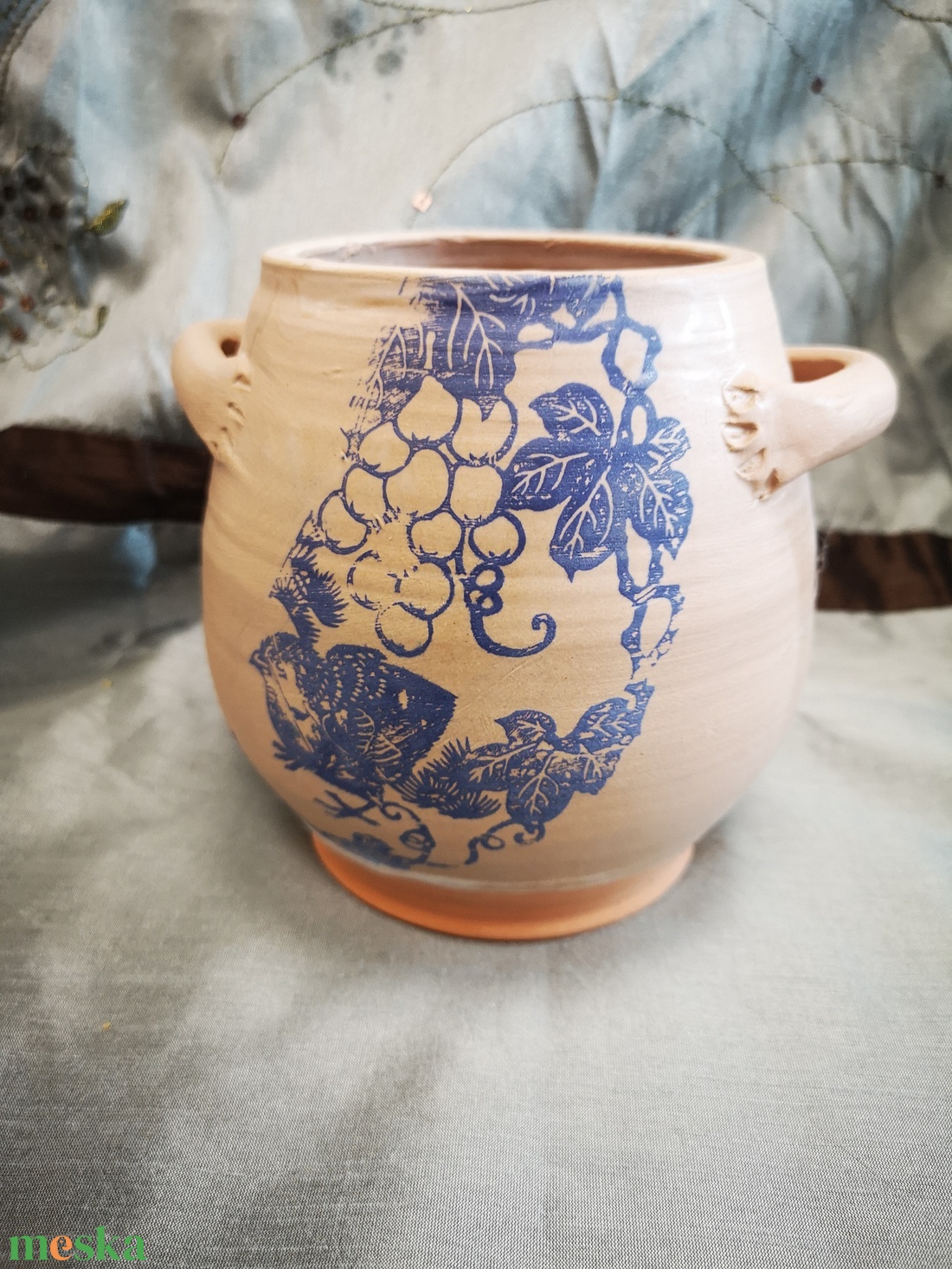 Füles edényke  - otthon & életmód - dekoráció - asztal és polc dekoráció - dekorációs tál, tartó - Meska.hu