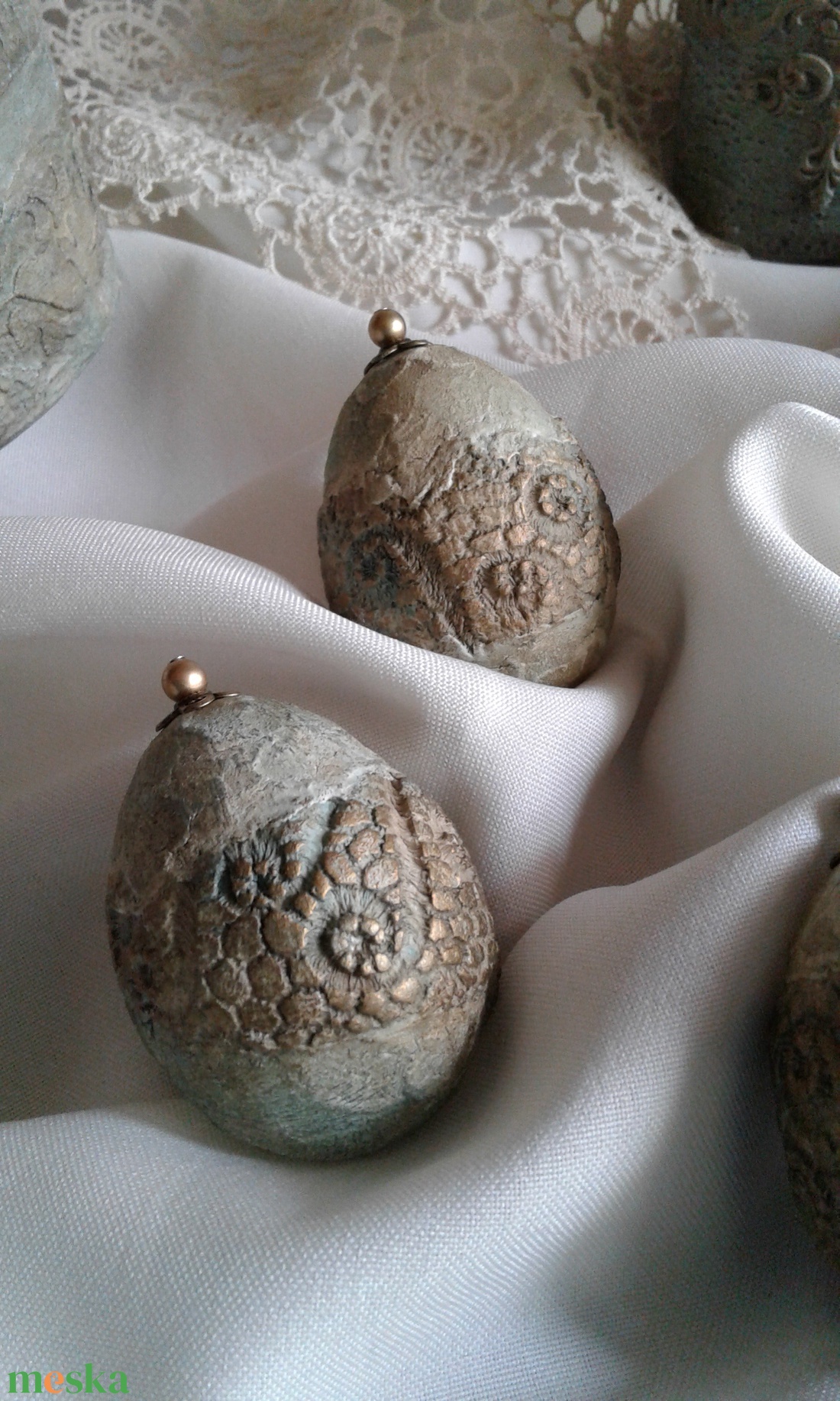 Rusztikus húsvéti tojás - otthon & életmód - dekoráció - dísztárgy - Meska.hu