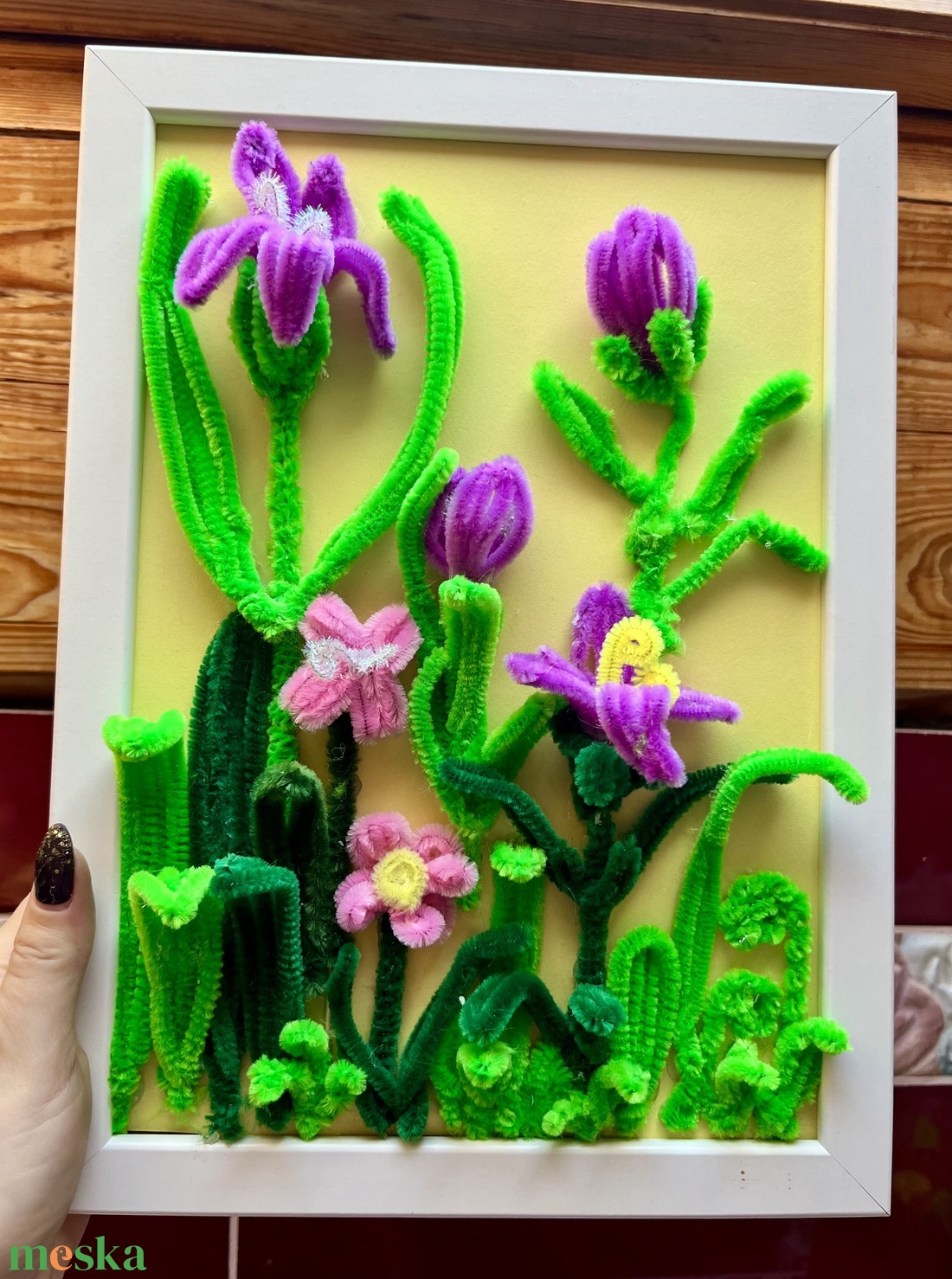 Virág kép - otthon & életmód - dekoráció - ajtó- és ablak dekoráció - ablakdísz - Meska.hu