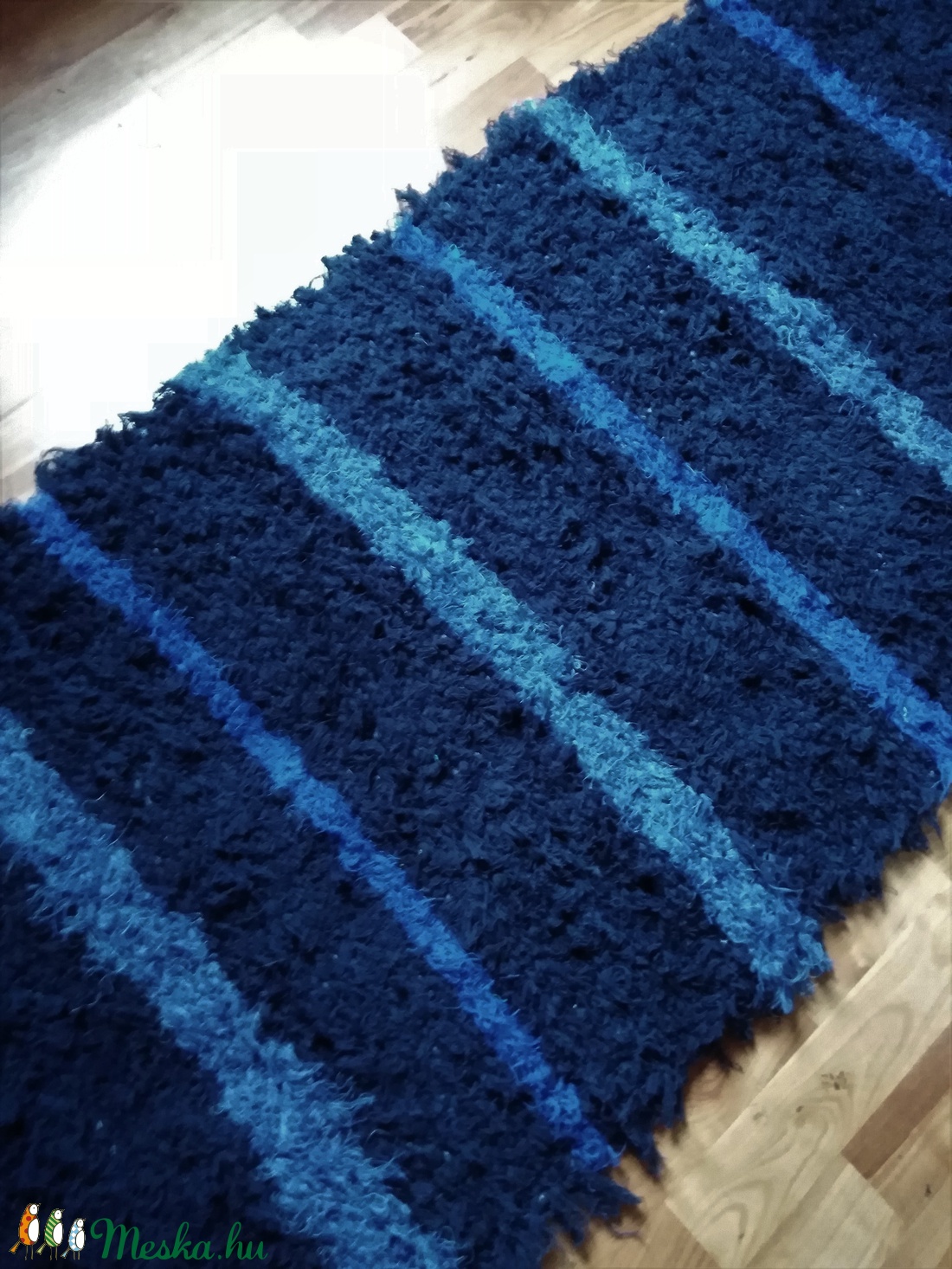 Rongyszőnyeg 65 x 196 -  - Meska.hu