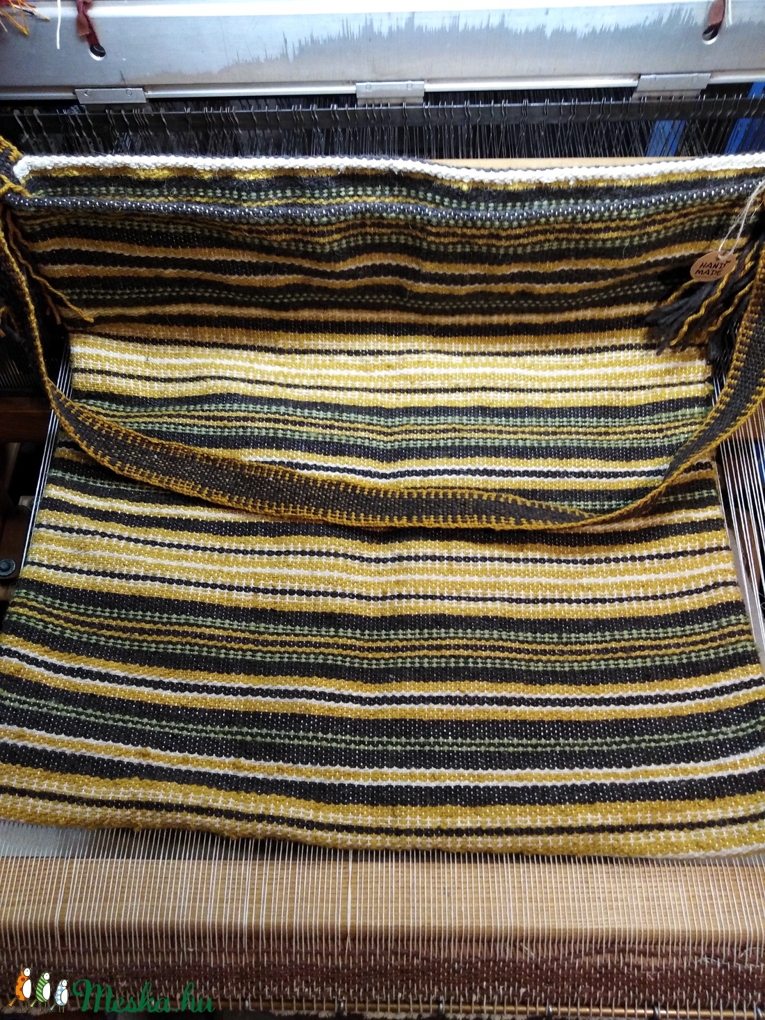 Gyapjú sámándob tartó tarisznya - táska & tok - kézitáska & válltáska - tarisznya - Meska.hu