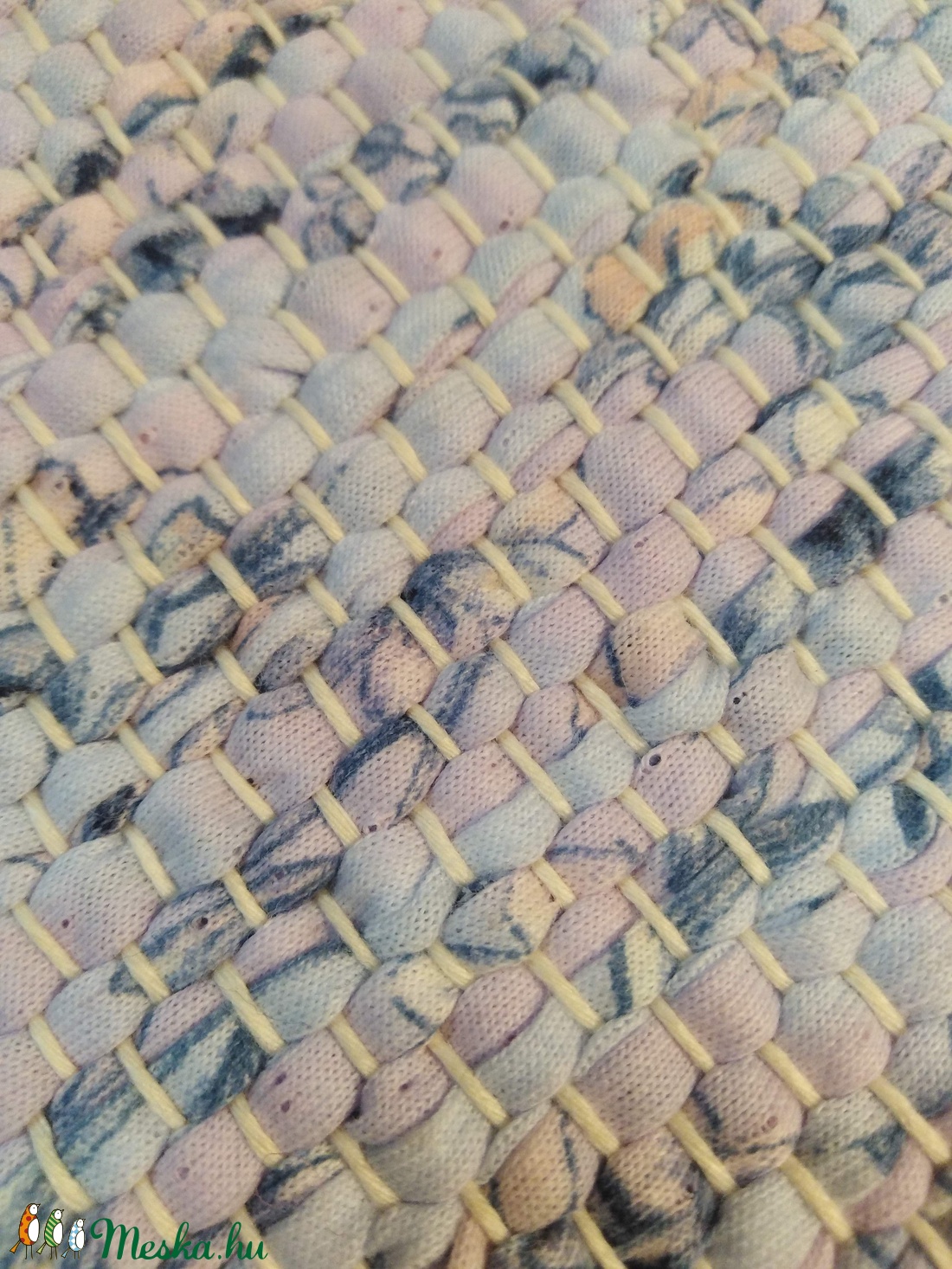 Rongyszőnyeg 56x200 - otthon & életmód - lakástextil - szőnyeg - Meska.hu