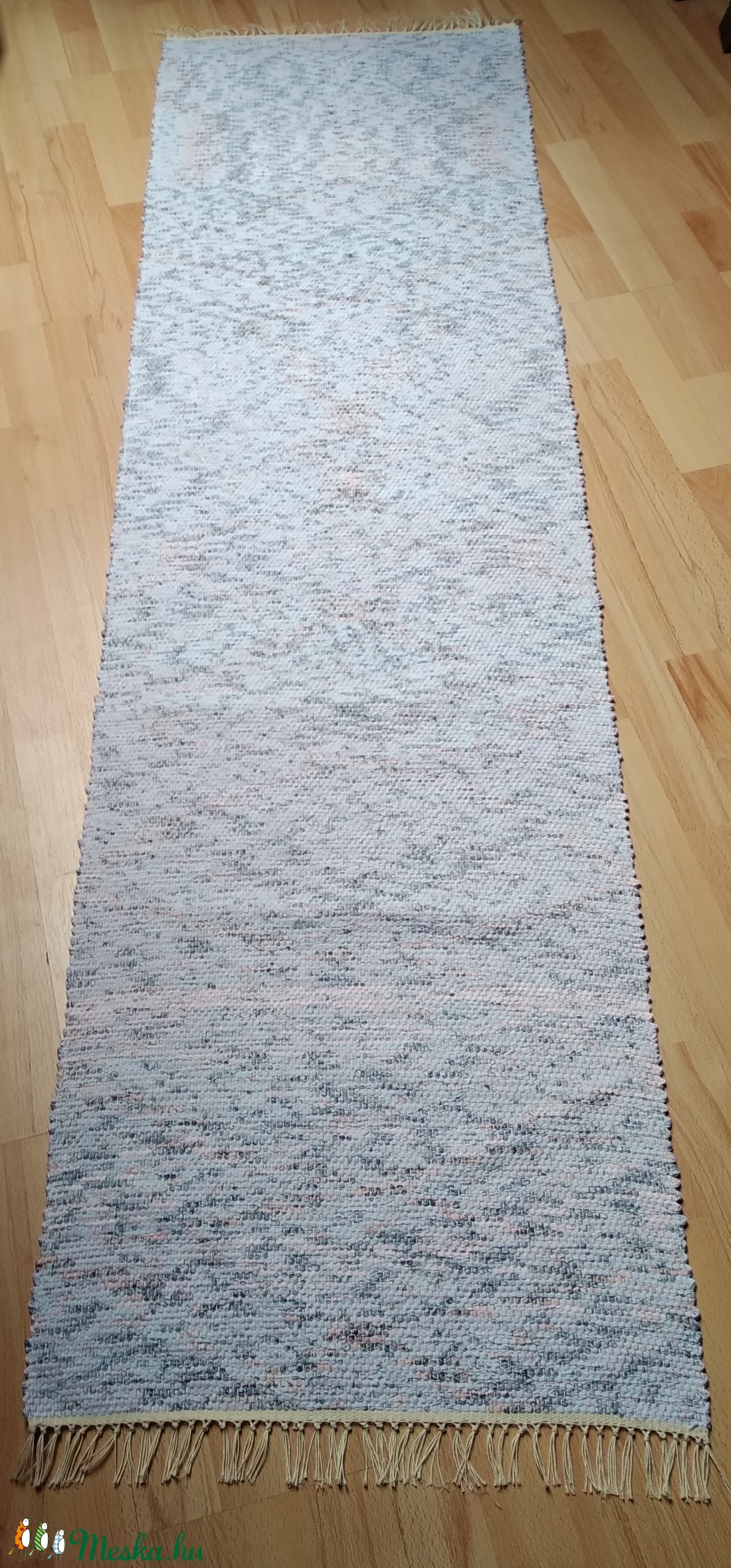 Rongyszőnyeg 56x200 - otthon & életmód - lakástextil - szőnyeg - Meska.hu