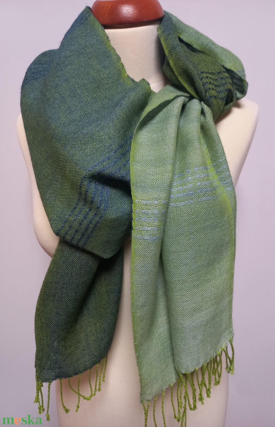 Baby alpaka, selyem, kashmír kendő 56x220m + ajándék mosószer - ruha & divat - sál, sapka, kendő - sál - Meska.hu