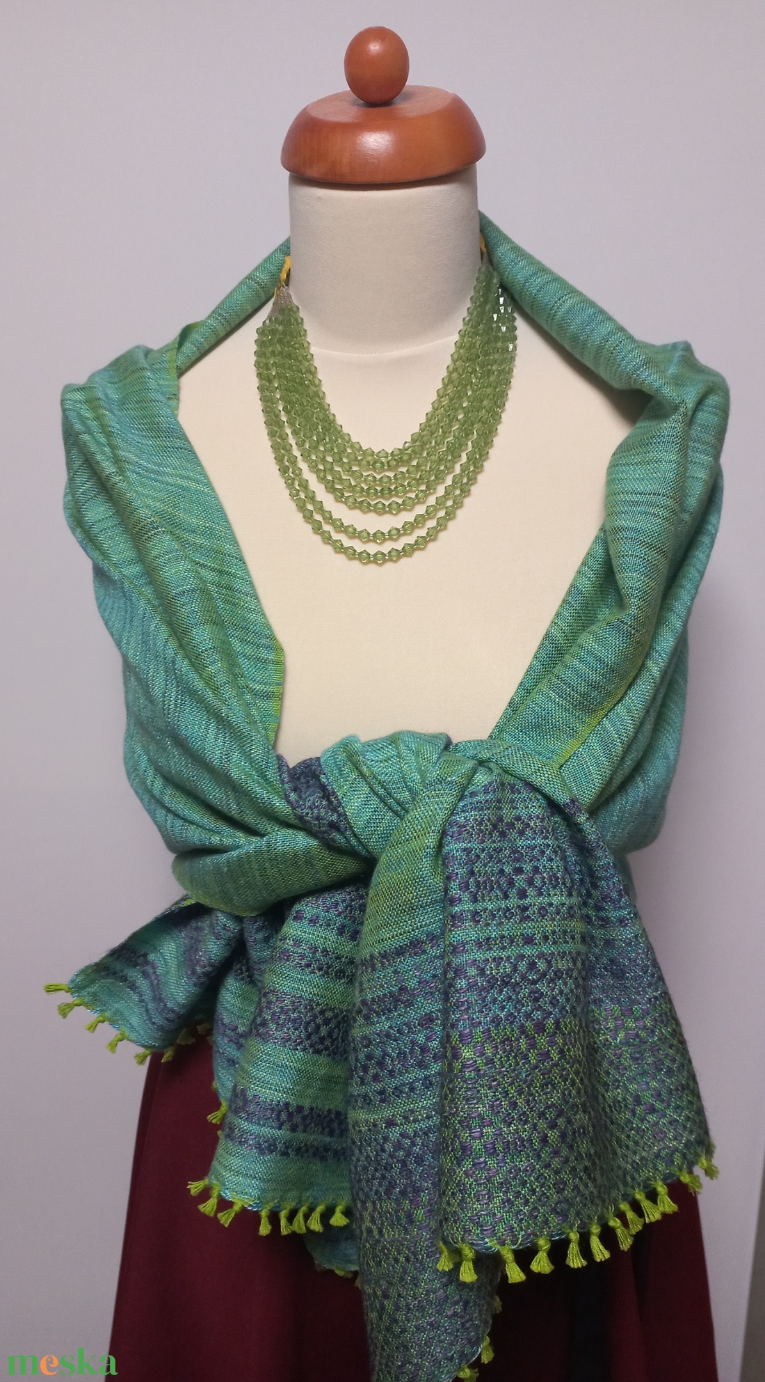 Stóla 57x160cm + ajándék mosószer - ruha & divat - sál, sapka, kendő - sál - Meska.hu