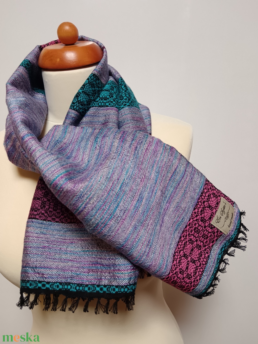 Sál 56x100cm - ruha & divat - sál, sapka, kendő - sál - Meska.hu