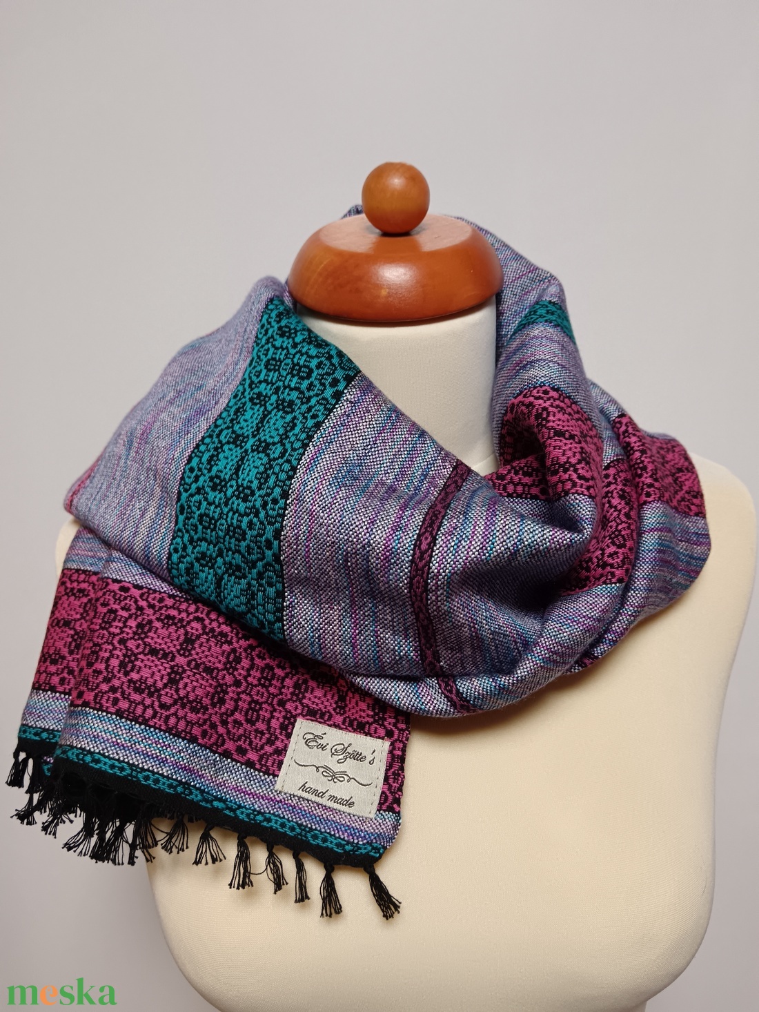 Sál 56x100cm - ruha & divat - sál, sapka, kendő - sál - Meska.hu