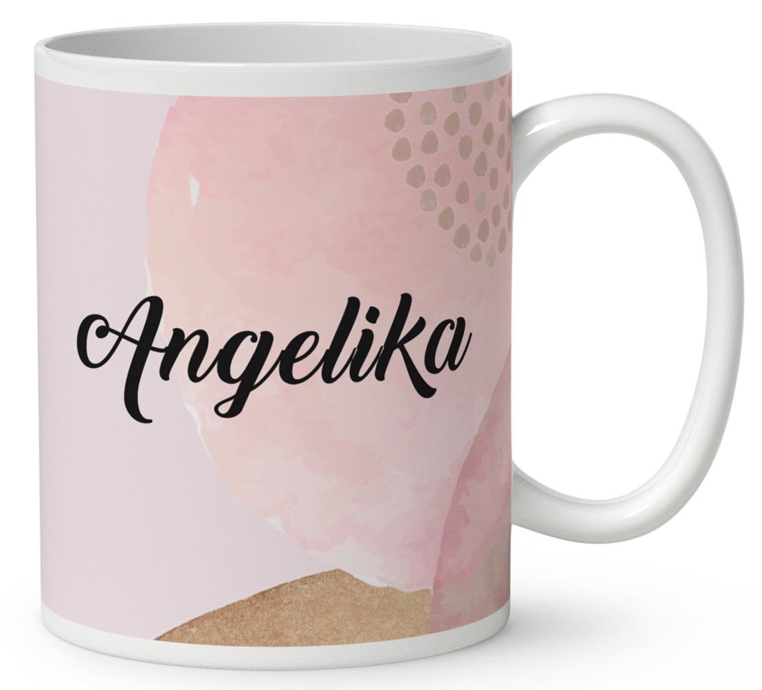 Kérd a Neveddel - Játszó cuki cicus mintás bögre - otthon & életmód - konyhafelszerelés, tálalás - tálalás - bögre & csésze - Meska.hu