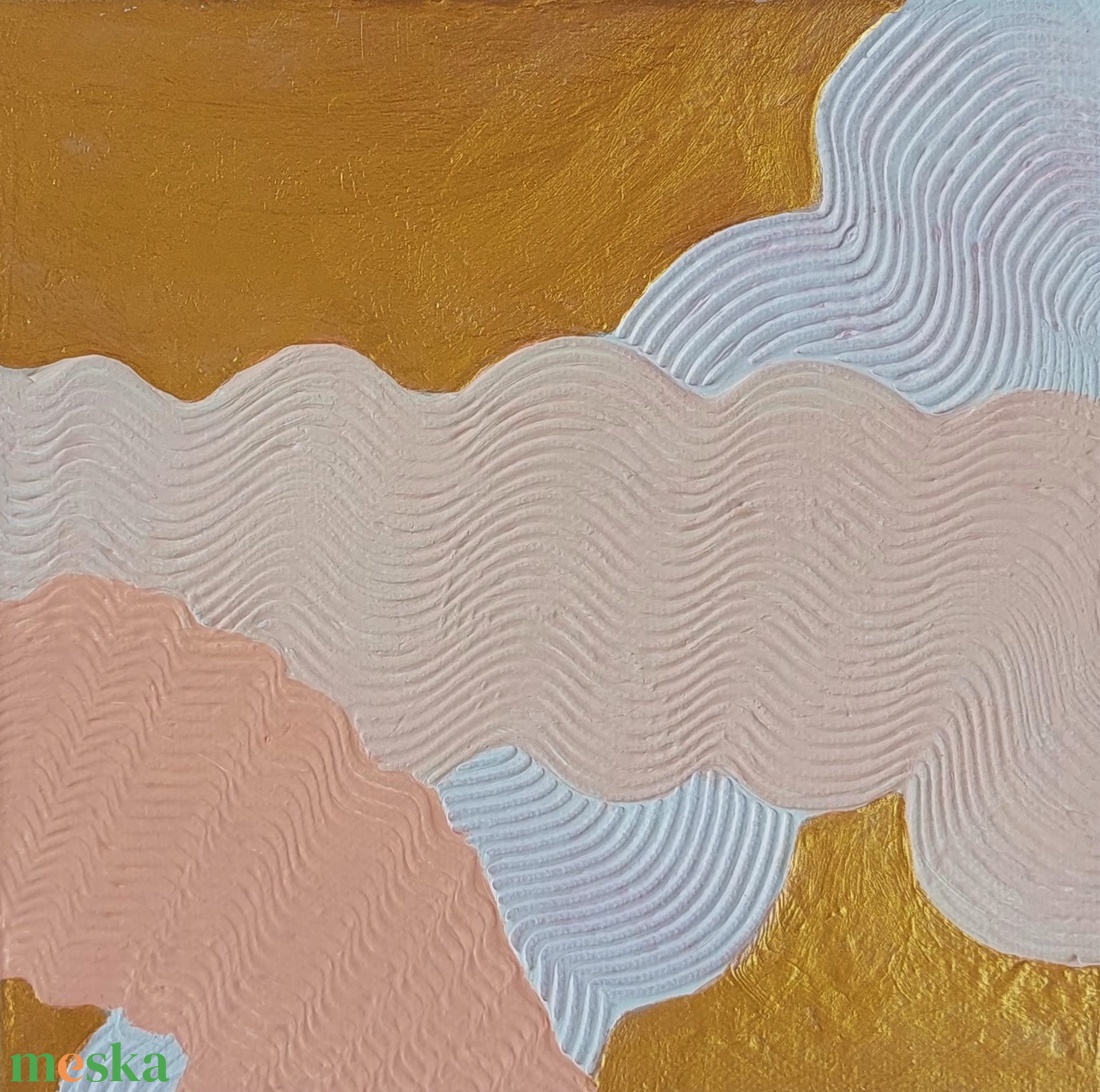 Textúrált akril festmény  - művészet - festmény - akril - Meska.hu