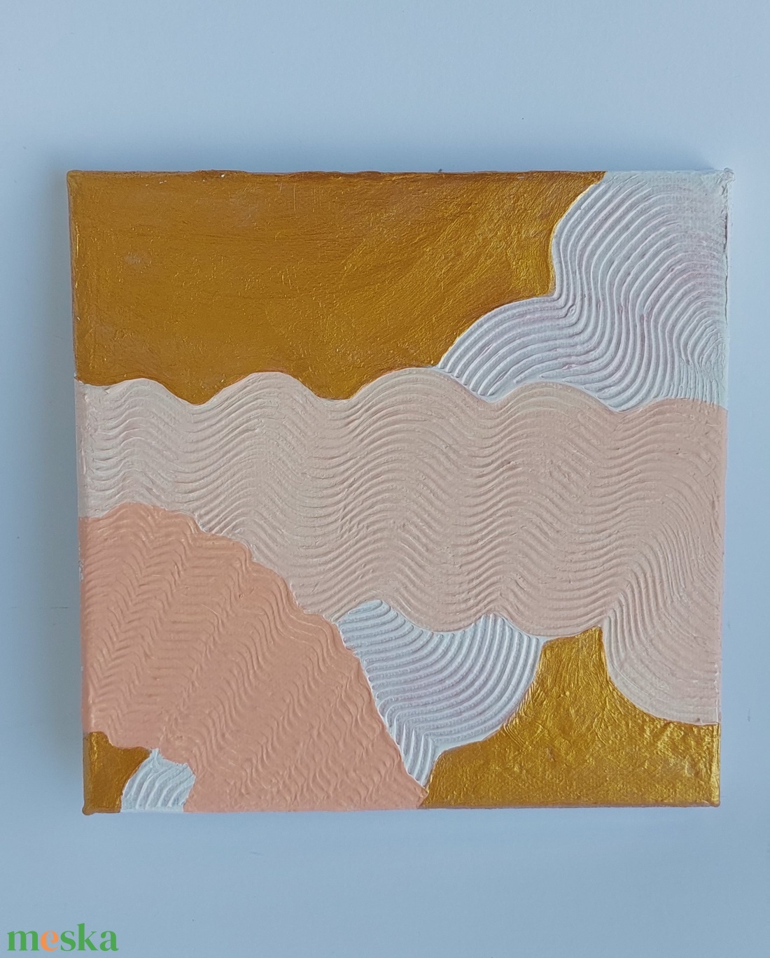 Textúrált akril festmény  - művészet - festmény - akril - Meska.hu