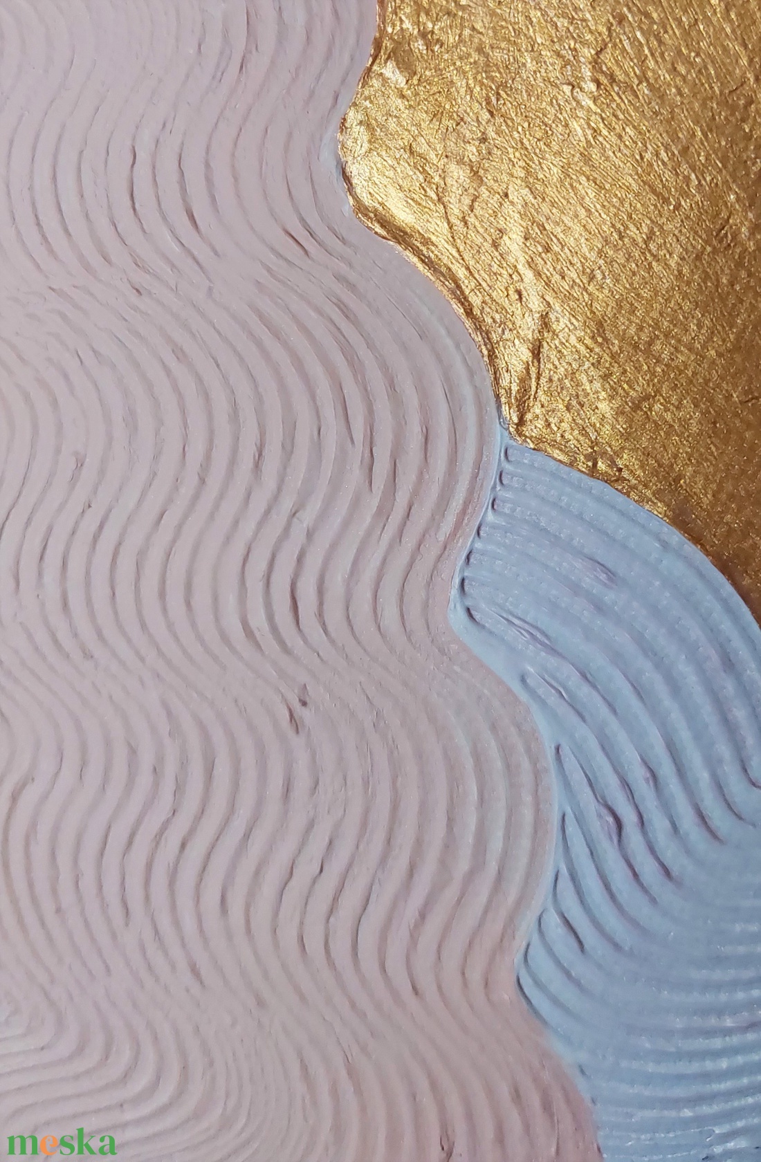 Textúrált akril festmény  - művészet - festmény - akril - Meska.hu