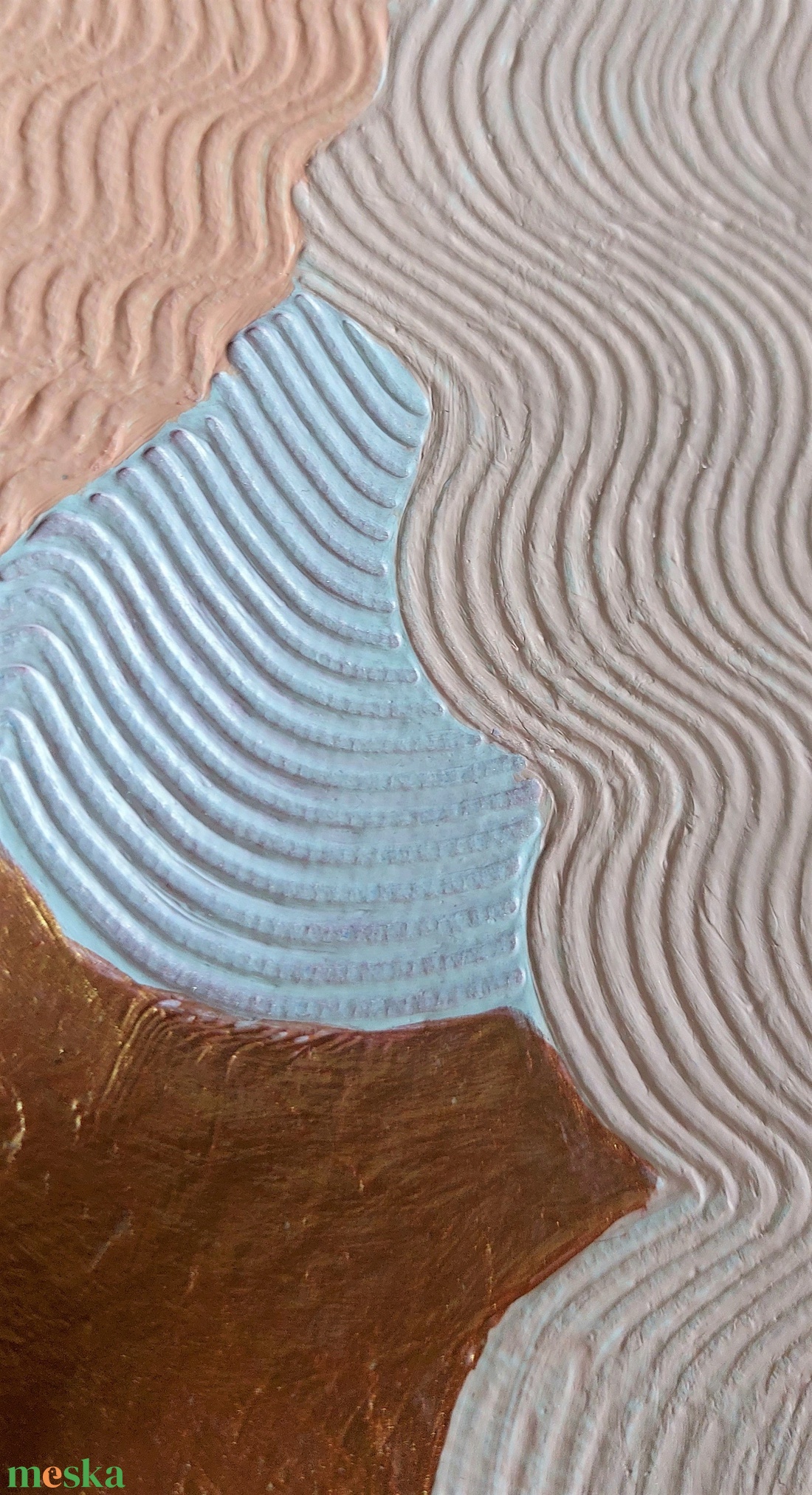 Textúrált akril festmény  - művészet - festmény - akril - Meska.hu