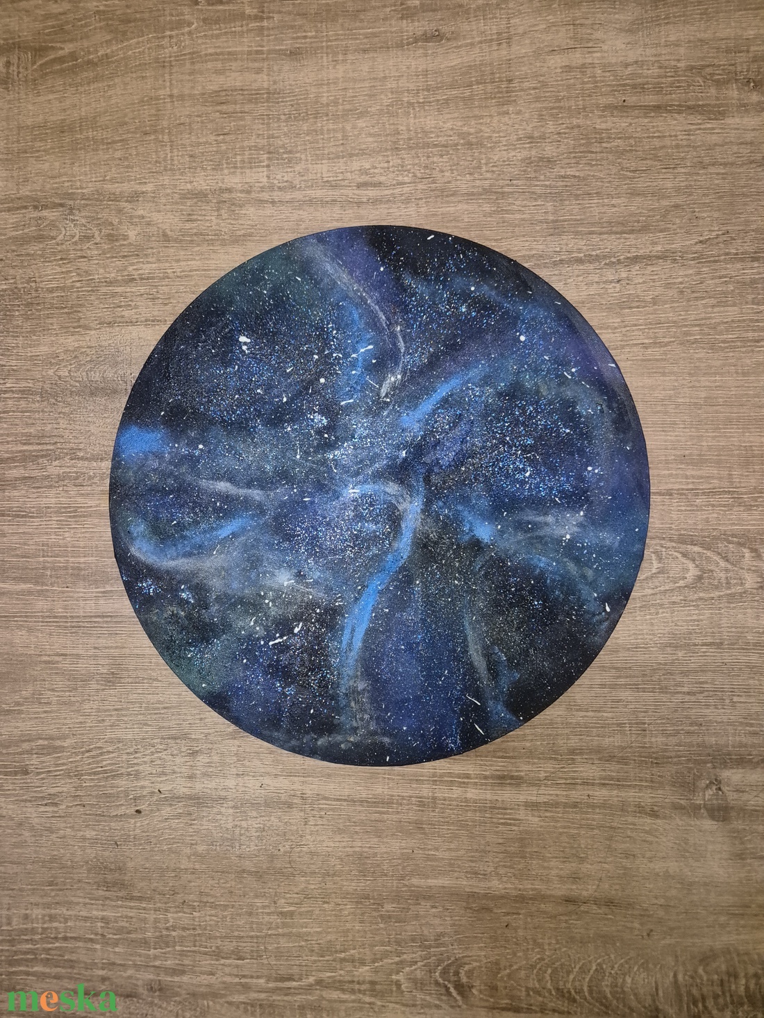 Galaxy akril festmény 4 - művészet - festmény - akril - Meska.hu