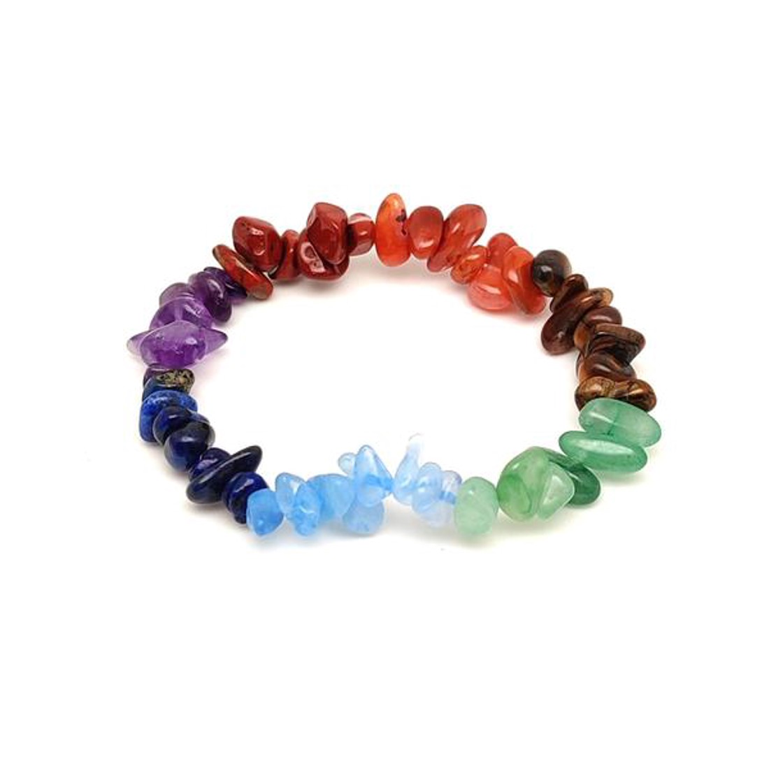 Splitter ásvány karkötő csakra modell - ékszer - karkötő - ásványkarkötő - Meska.hu