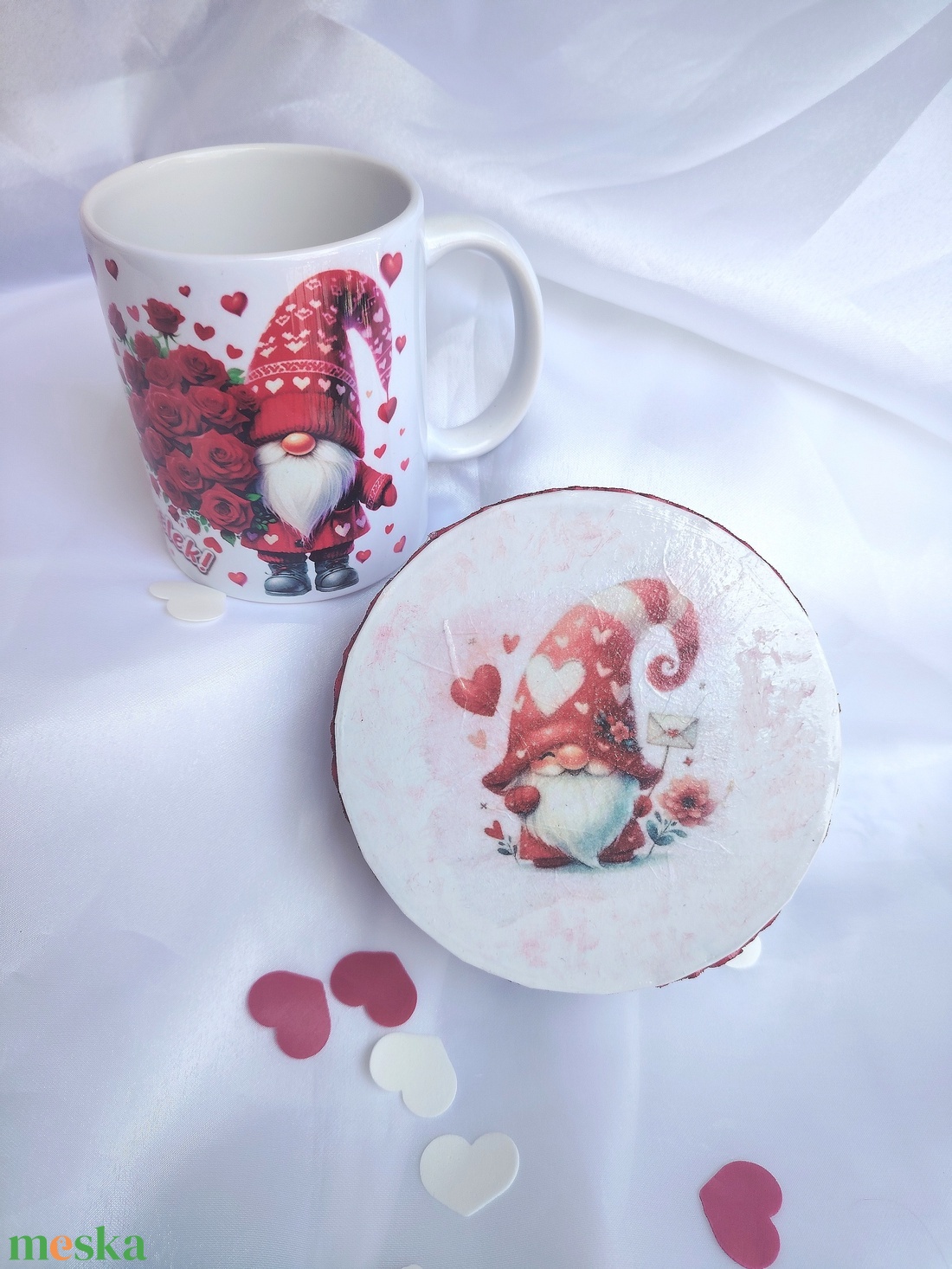 Manós szeretet doboz - otthon & életmód - dekoráció - asztal és polc dekoráció - díszdoboz - Meska.hu