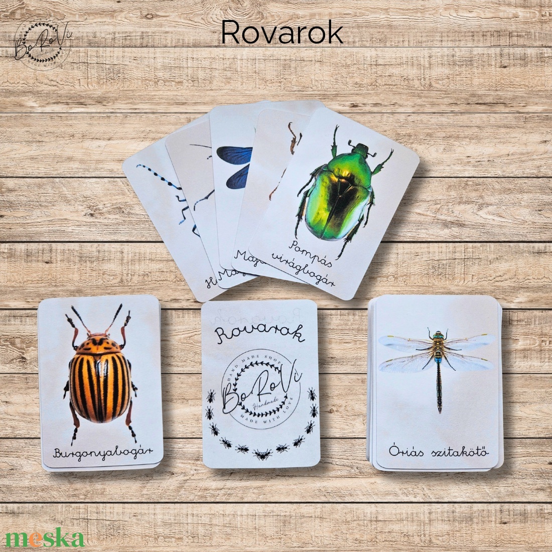 Ismeretterjesztő kártyacsomagok - játék & sport - táblajáték és kártyajáték - kártya - Meska.hu