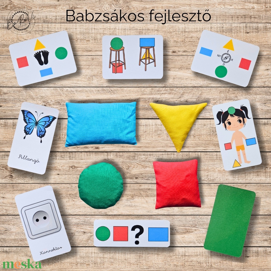 Babzsák komplex plusz csomag - játék & sport - készségfejlesztő és logikai játék - oktató játékok - Meska.hu